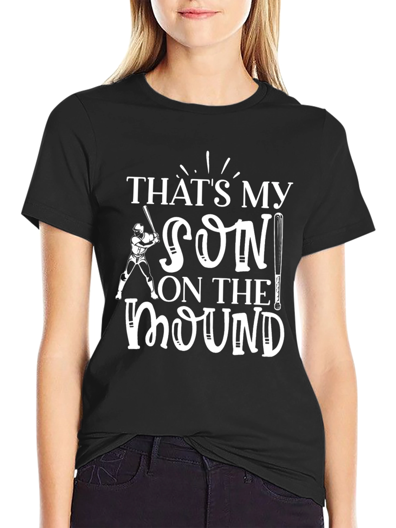 Thats My Son On The Mound Baseball T-Shirt