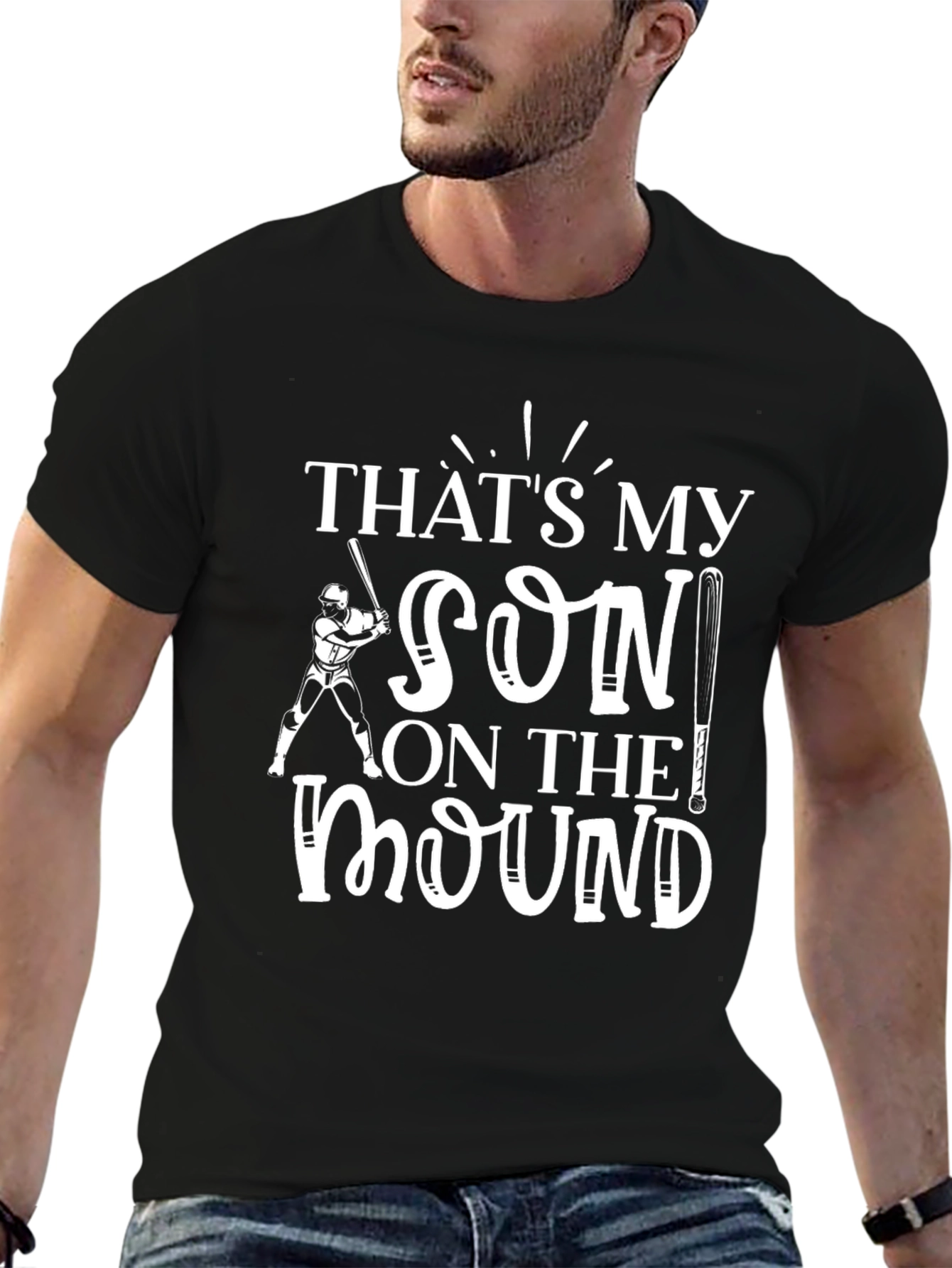 Thats My Son On The Mound Baseball T-Shirt