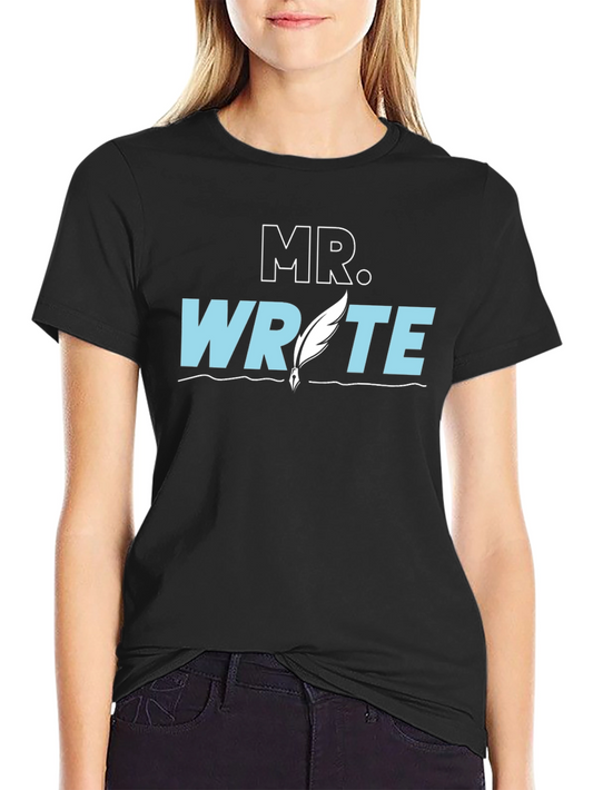 Mr. Write T-Shirt - Writers Tee
