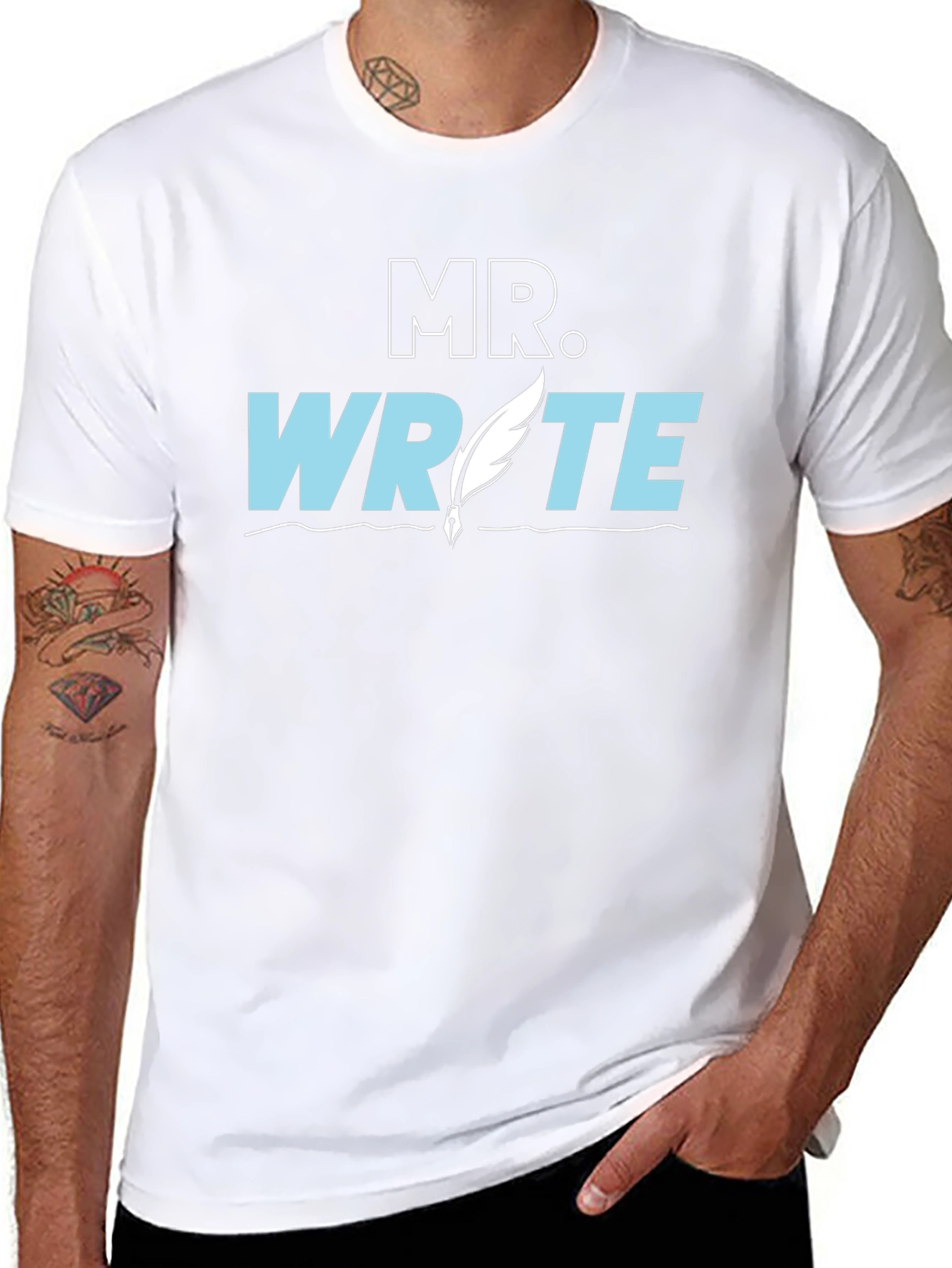 Mr. Write T-Shirt - Writers Tee