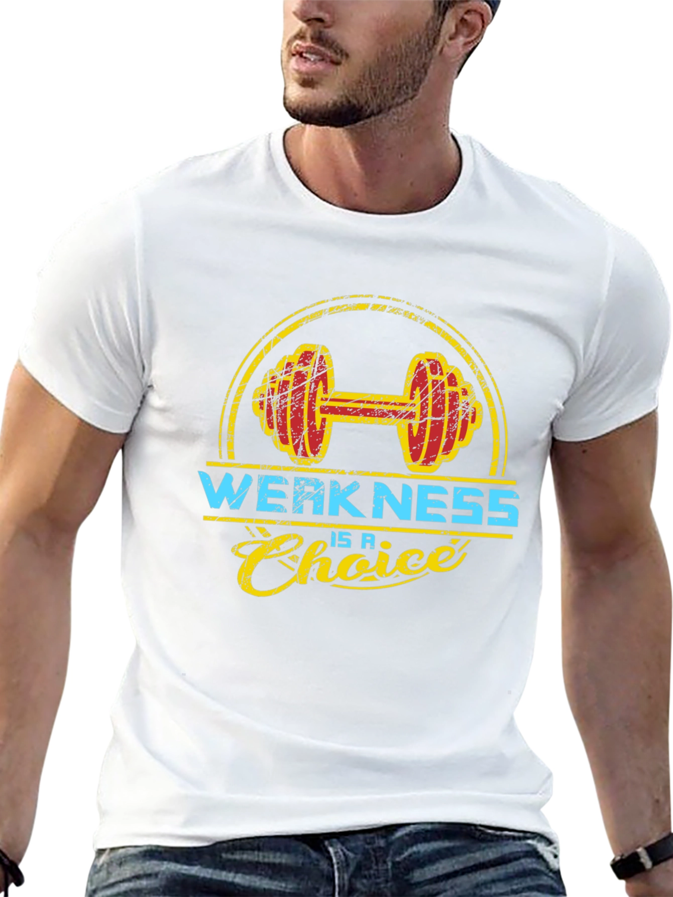 Weakness is a Choice Gym T-Shirt