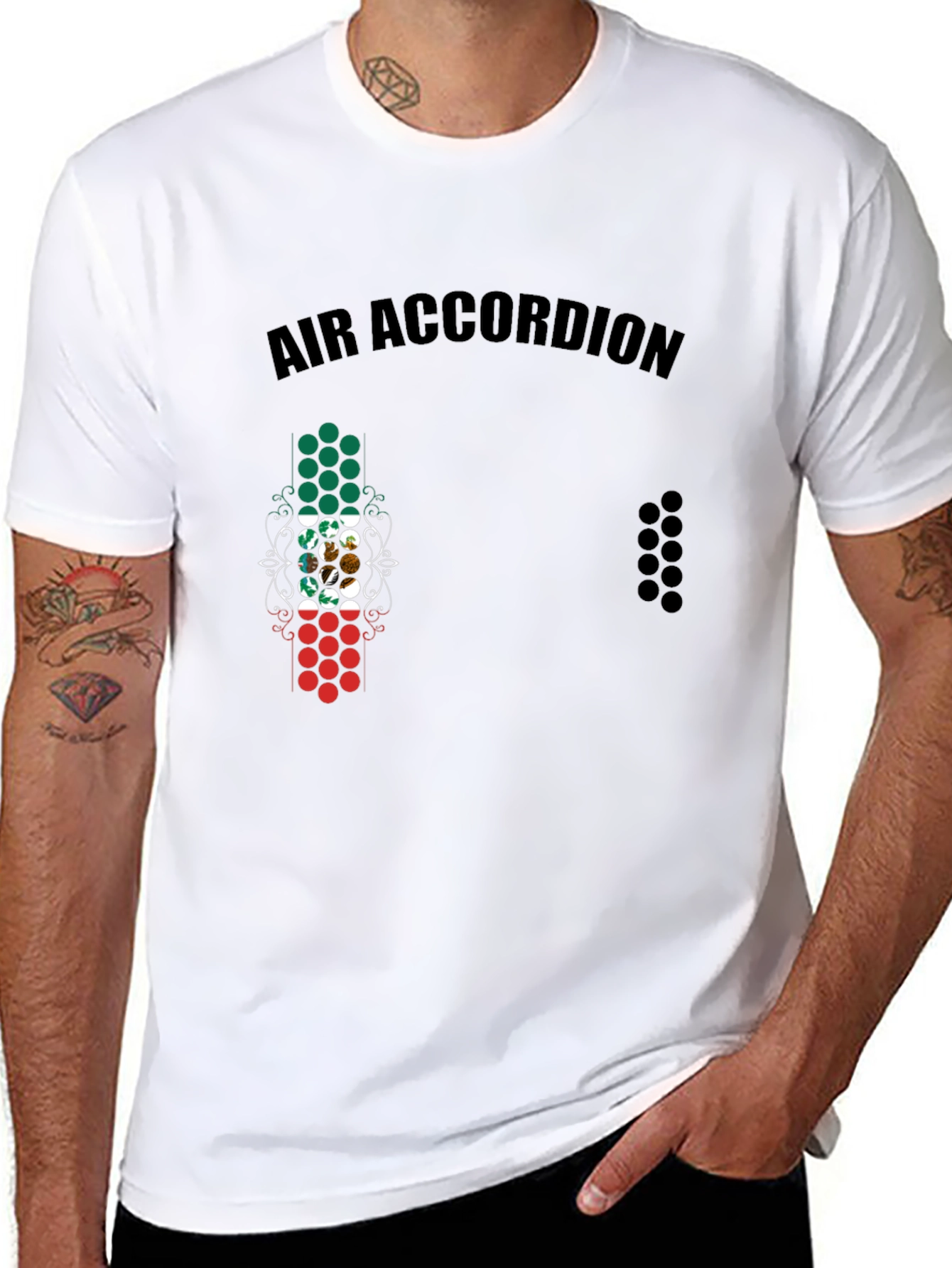 Air Accordion Novelty T-Shirt