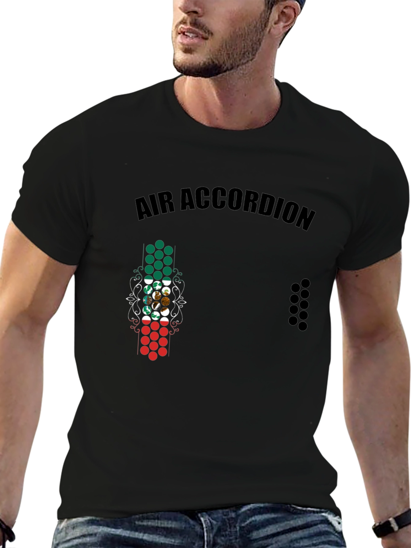 Air Accordion Novelty T-Shirt