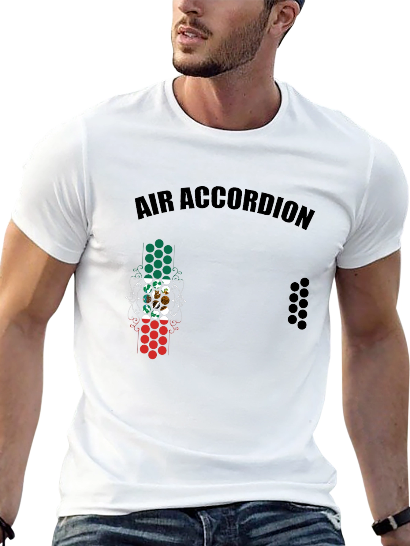 Air Accordion Novelty T-Shirt