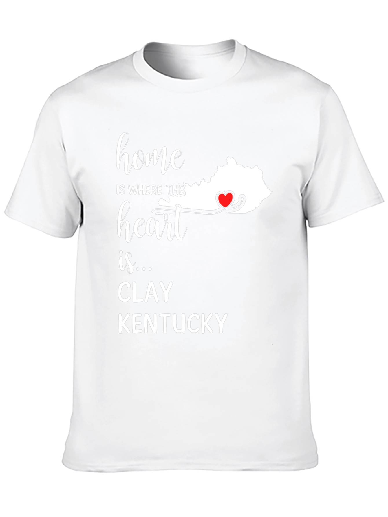 Home is Where the Heart is Kentucky T-Shirt