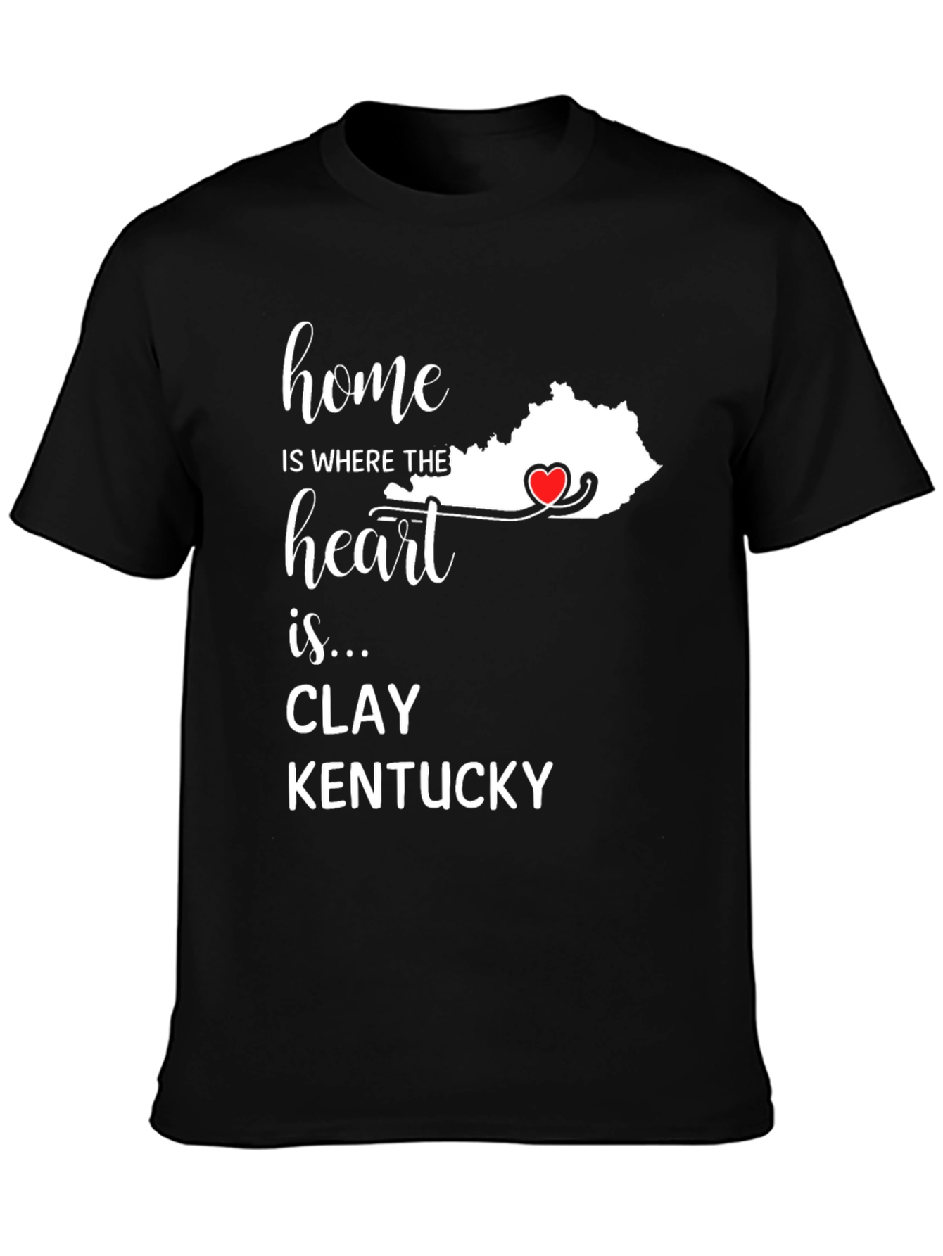 Home is Where the Heart is Kentucky T-Shirt