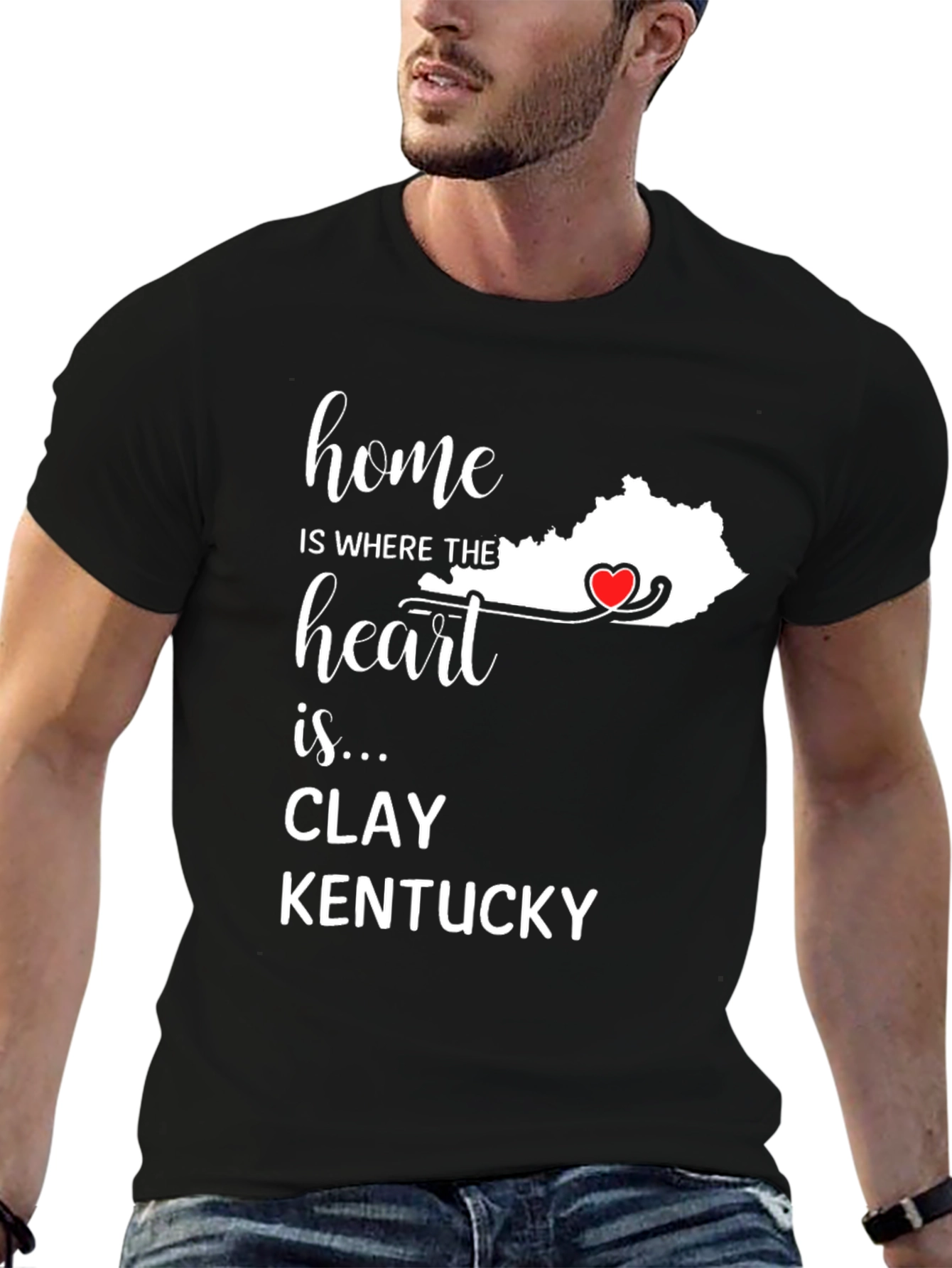 Home is Where the Heart is Kentucky T-Shirt
