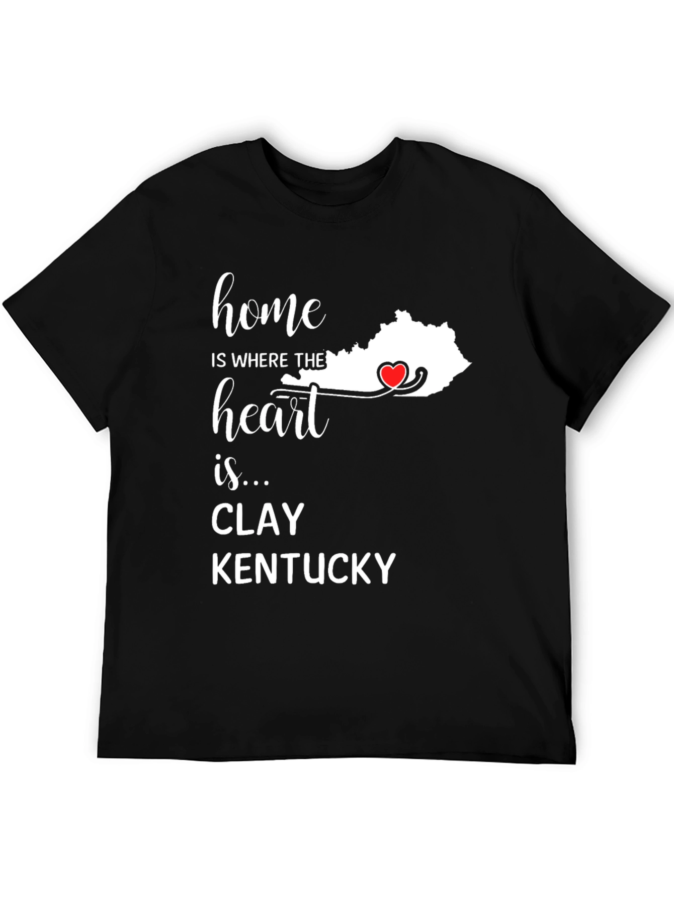 Home is Where the Heart is Kentucky T-Shirt
