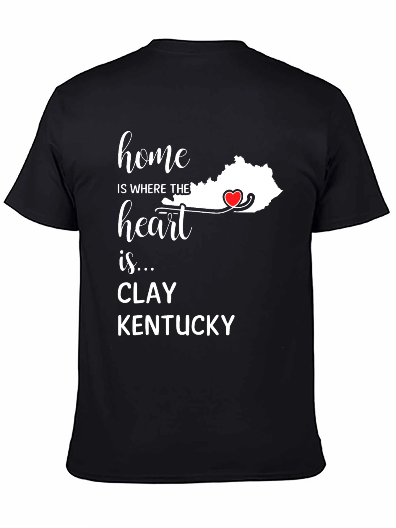 Home is Where the Heart is Kentucky T-Shirt