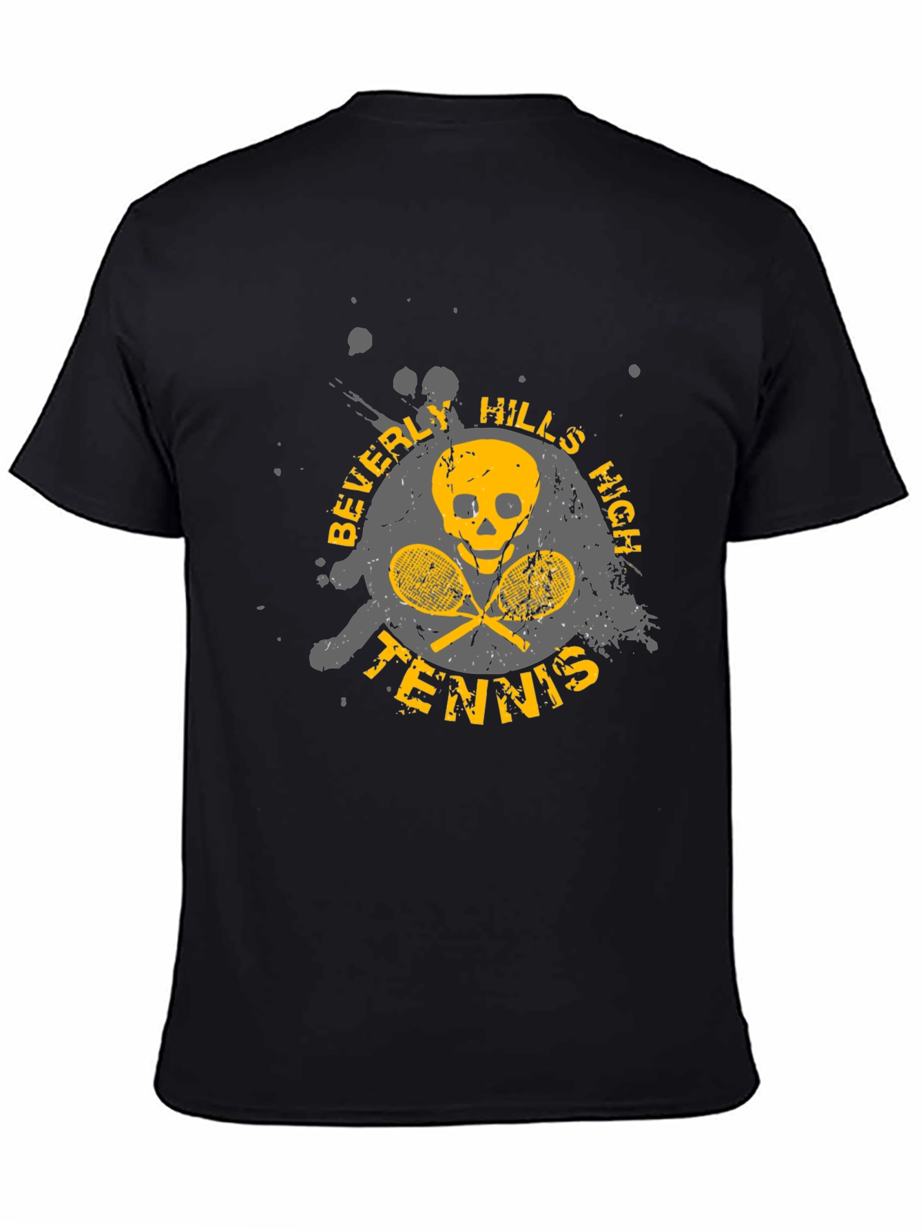 Beverly Hills High Tennis Skull Graphic Tee