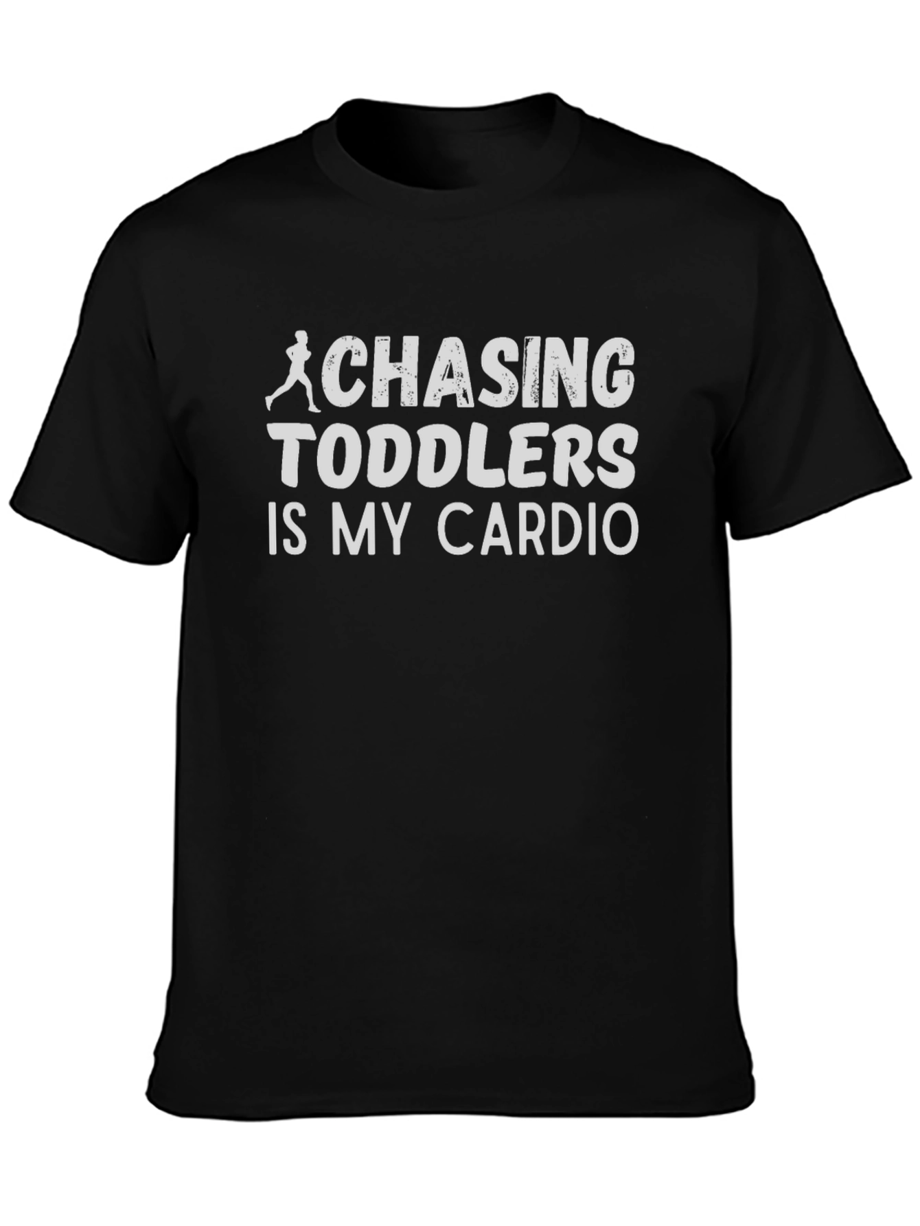 Chasing Toddlers is My Cardio Funny Graphic Tee