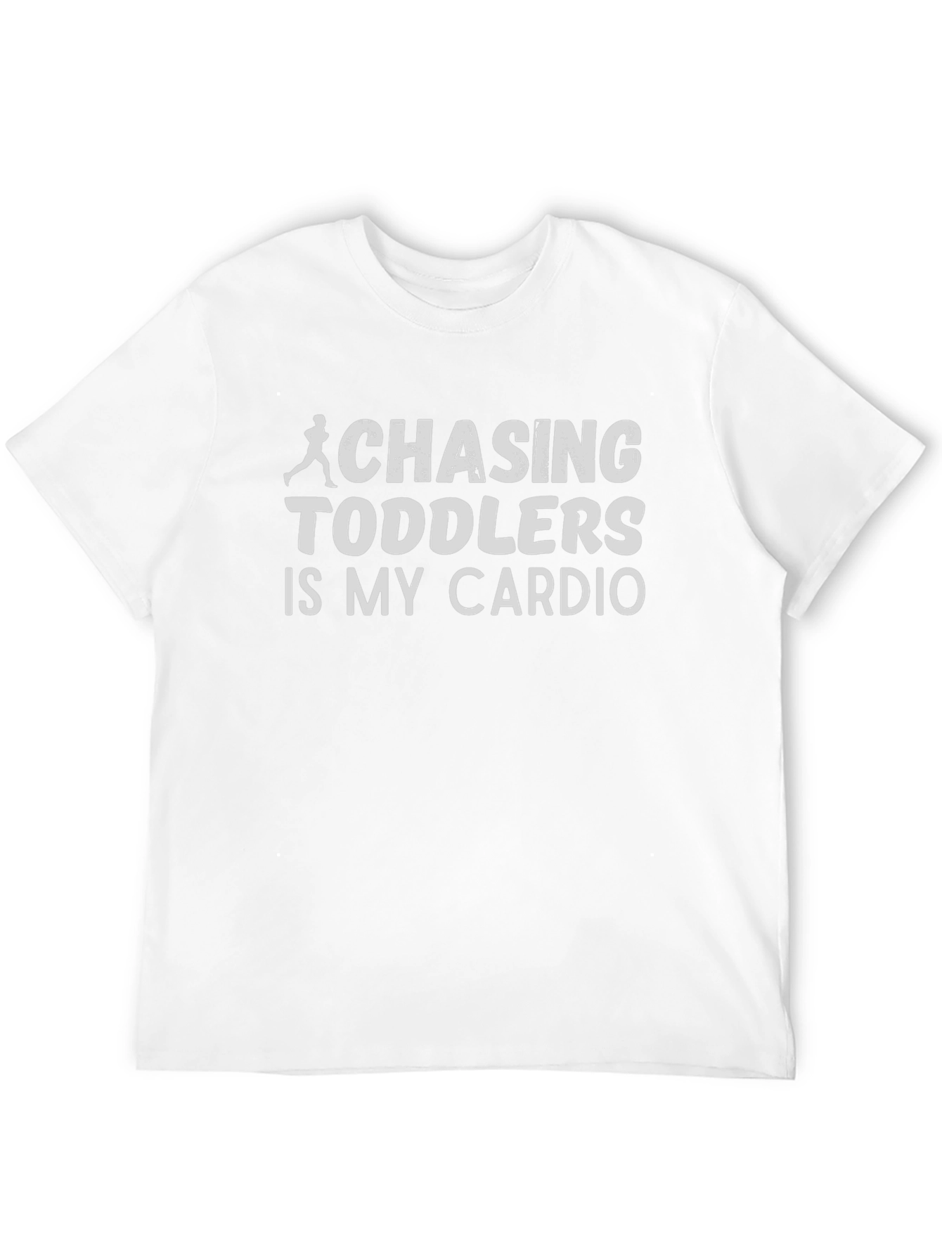 Chasing Toddlers is My Cardio Funny Graphic Tee