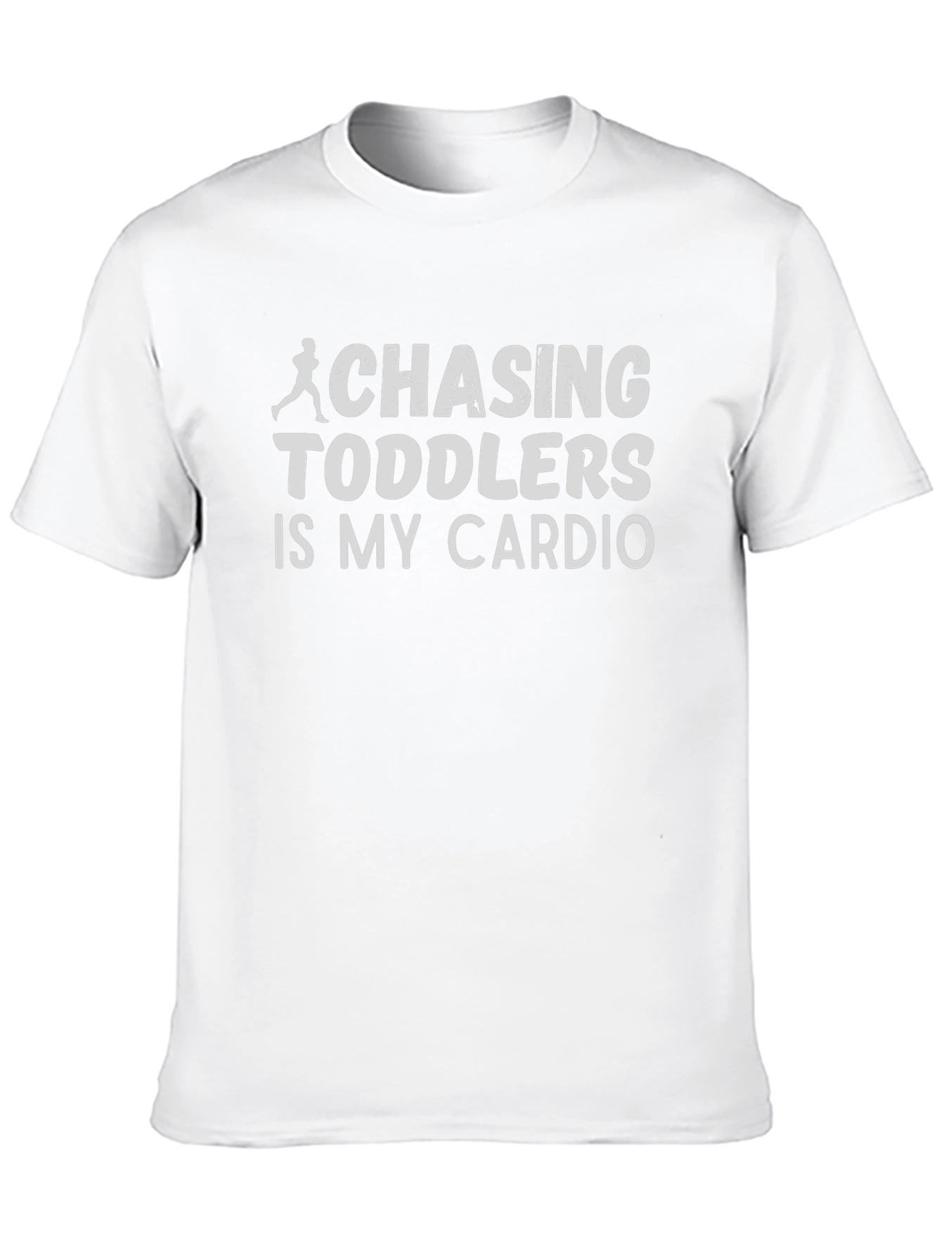 Chasing Toddlers is My Cardio Funny Graphic Tee