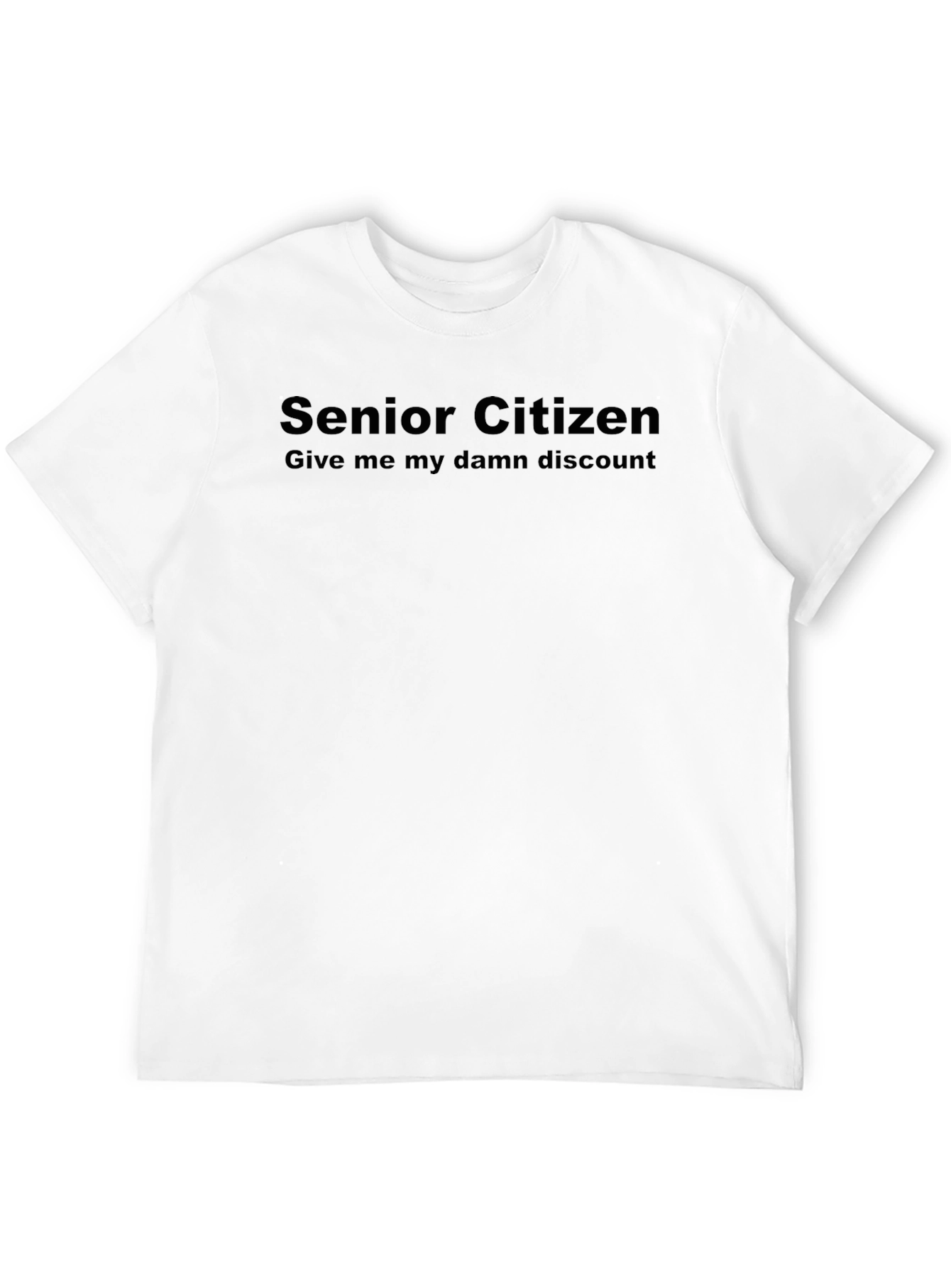 Senior Citizen Discount T-Shirt