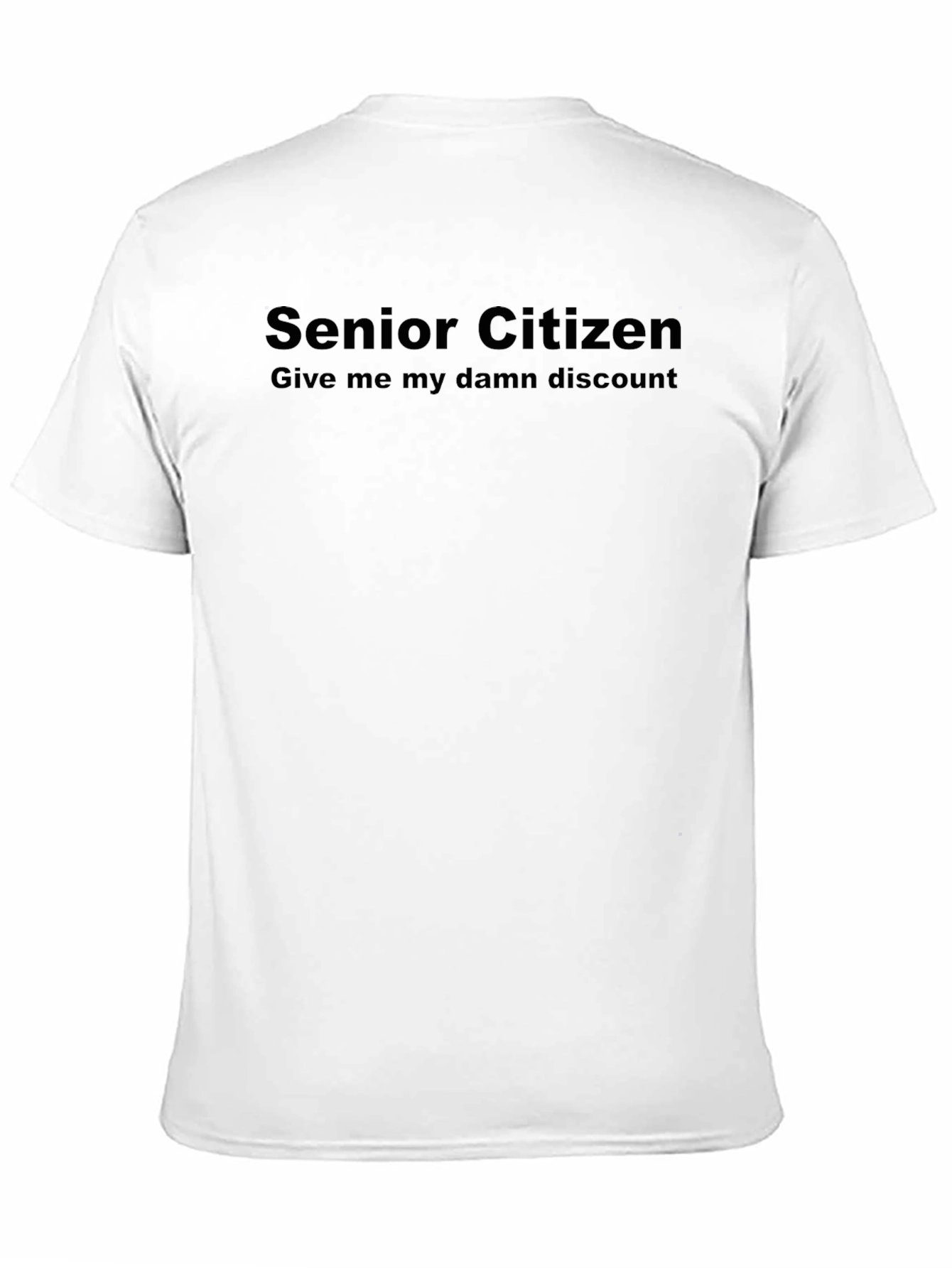 Senior Citizen Discount T-Shirt