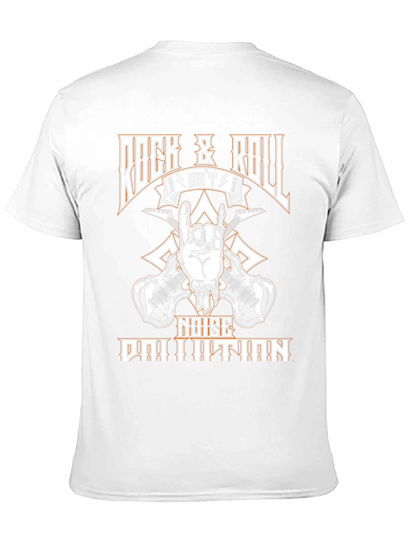 Rock & Roll Aint Noise Pollution Graphic T-Shirt