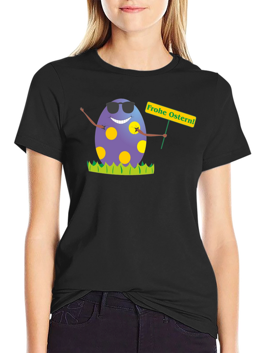Happy Easter Egg Graphic T-Shirt