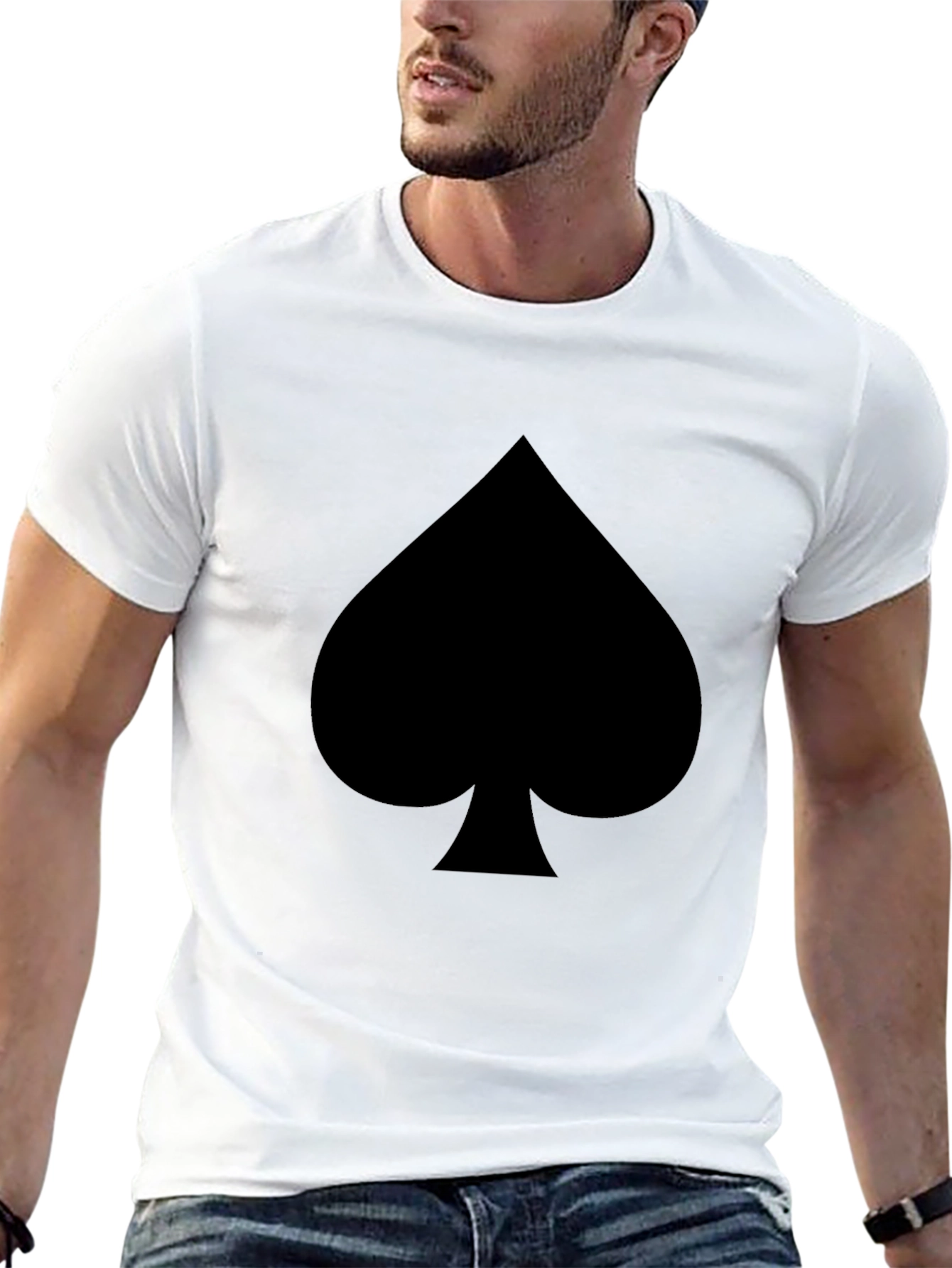 Spade Graphic Black T-Shirt