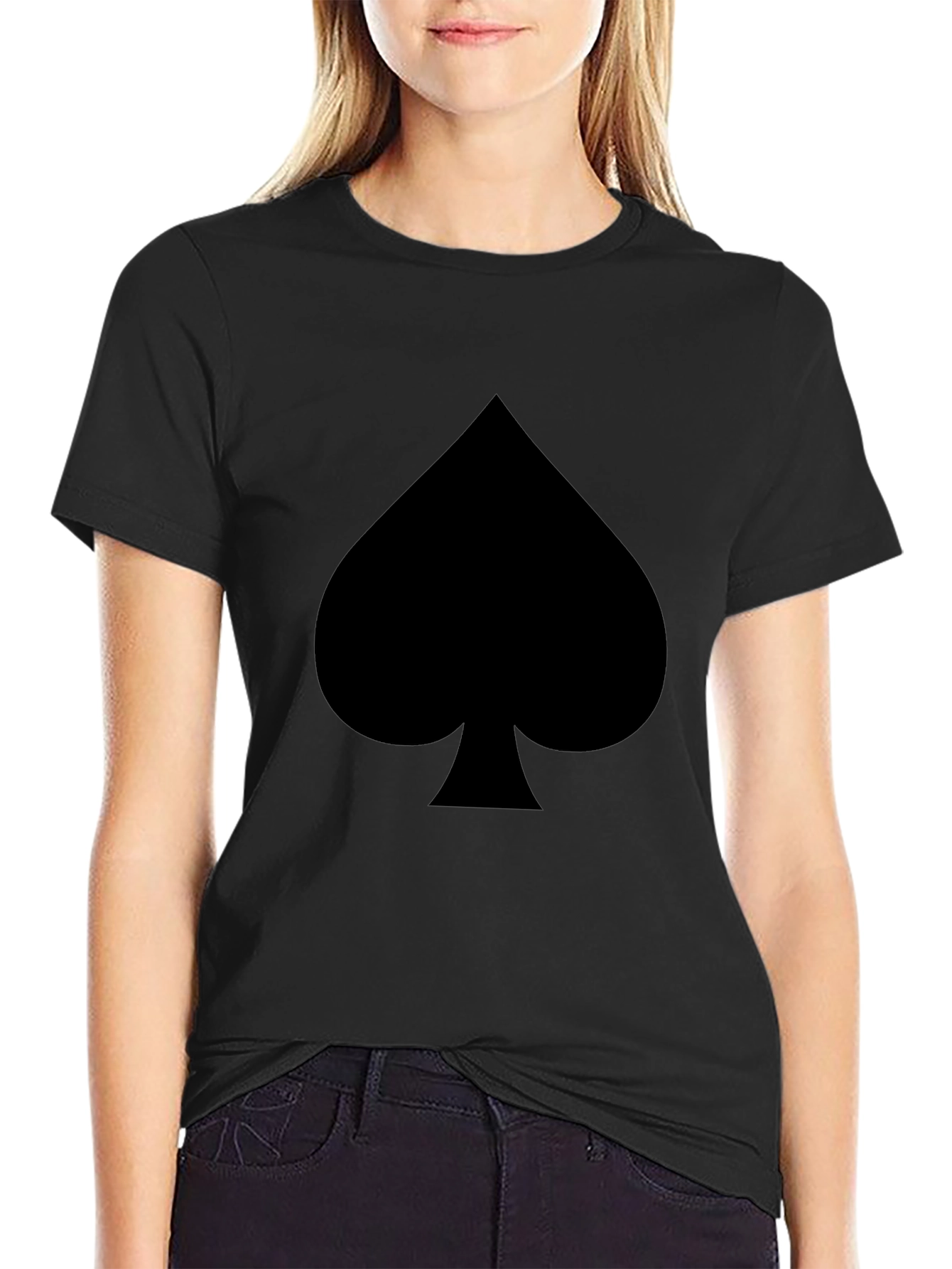 Spade Graphic Black T-Shirt