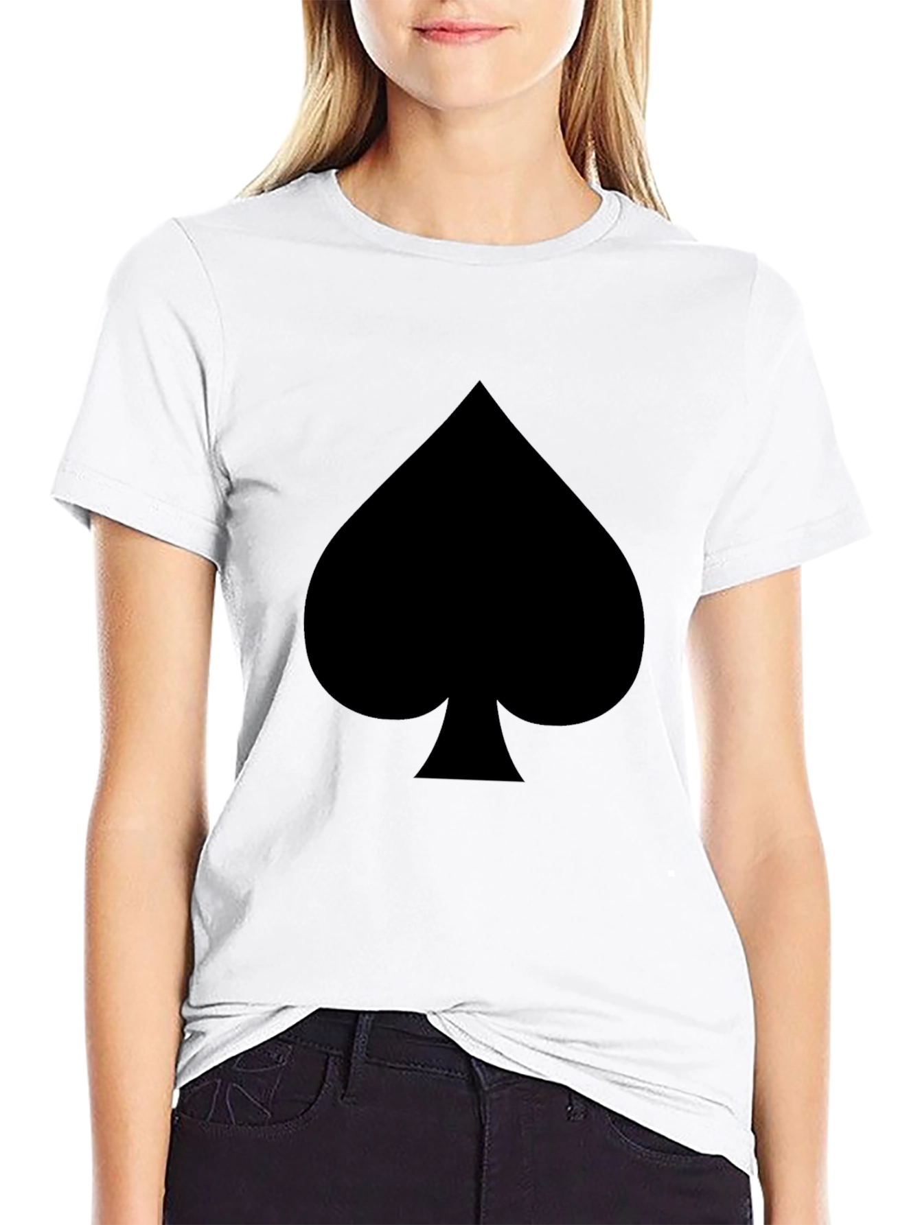 Spade Graphic Black T-Shirt