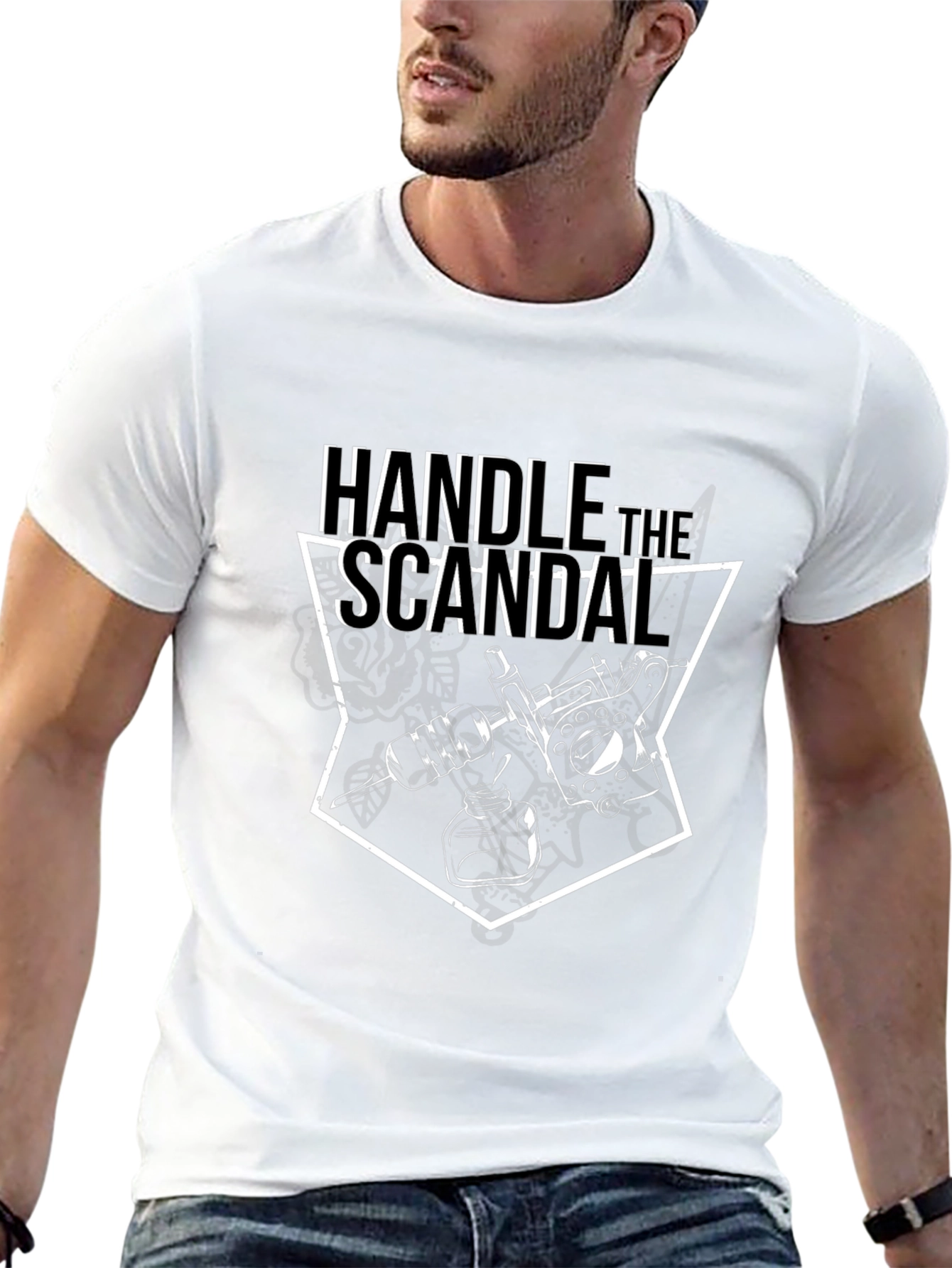 Handle the Scandal Tattoo T-Shirt