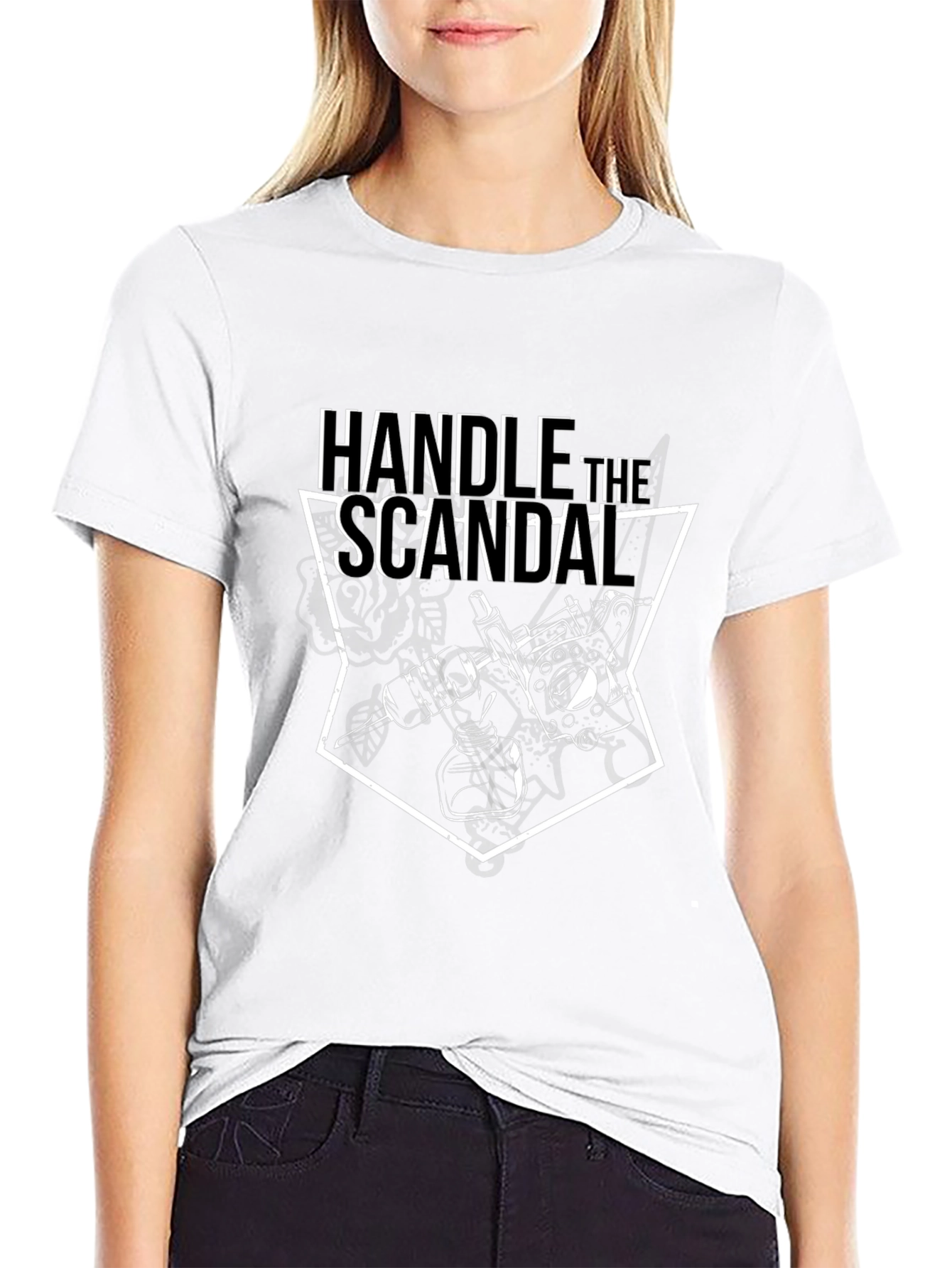 Handle the Scandal Tattoo T-Shirt