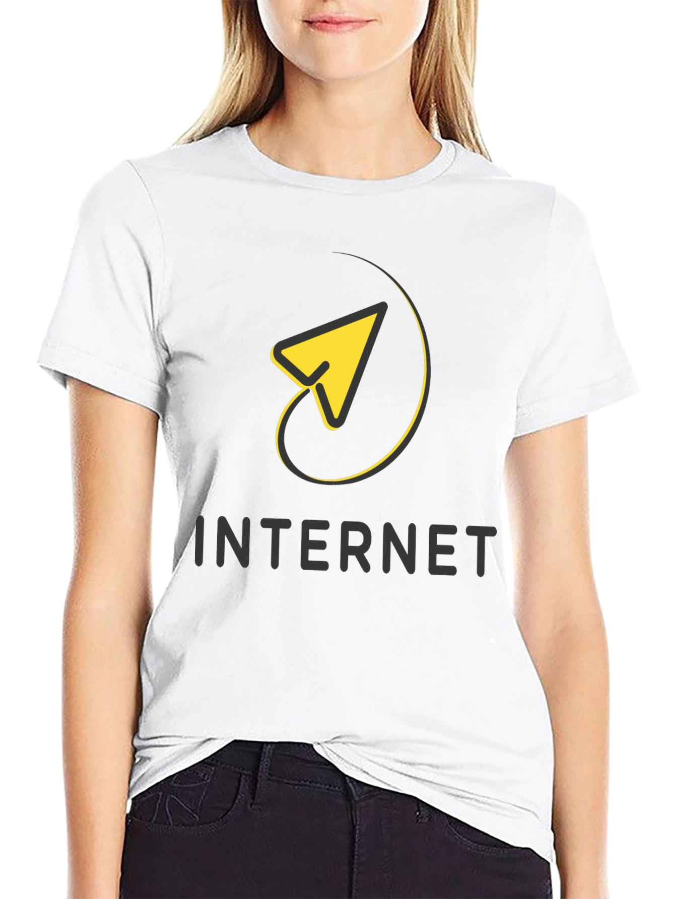 Internet Paper Plane Tee - Send It!