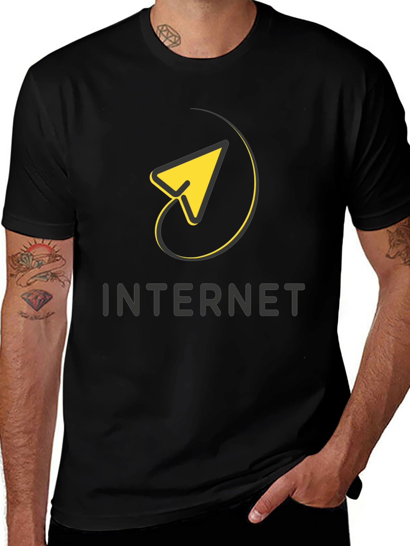 Internet Paper Plane Tee - Send It!