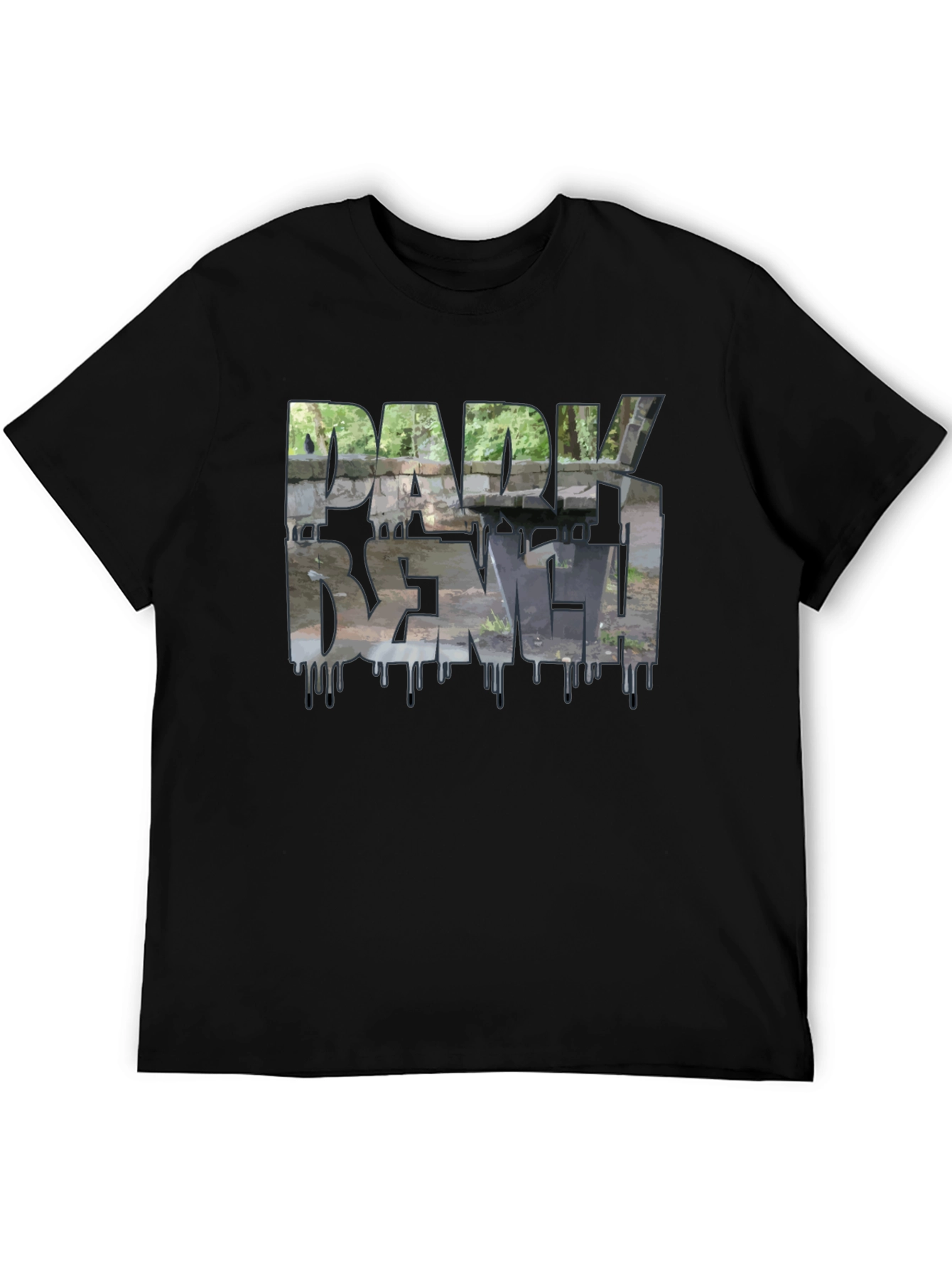 Daddy Bench Black Graphic Tee