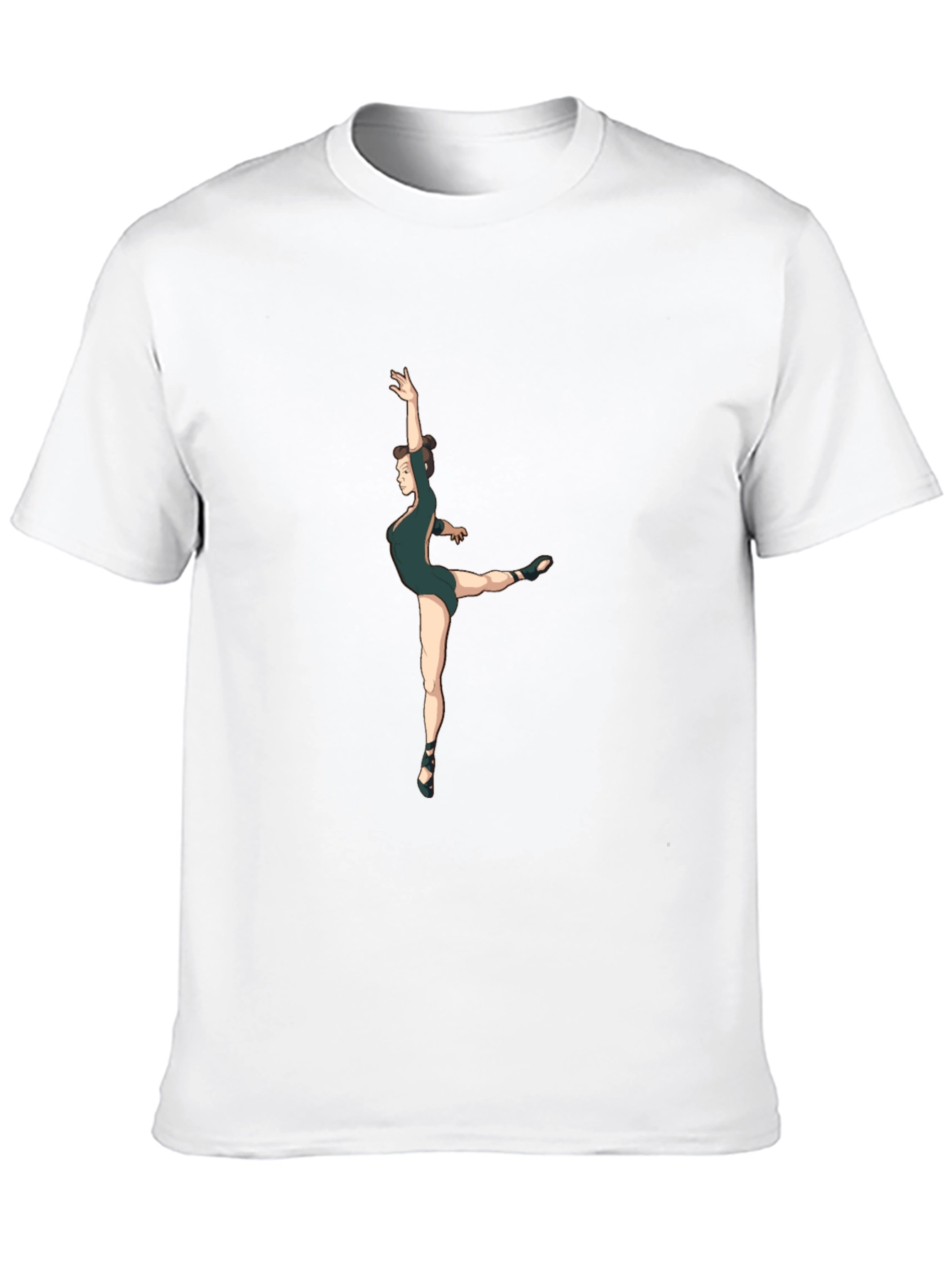 Ballet Dancer Graphic Black T-Shirt