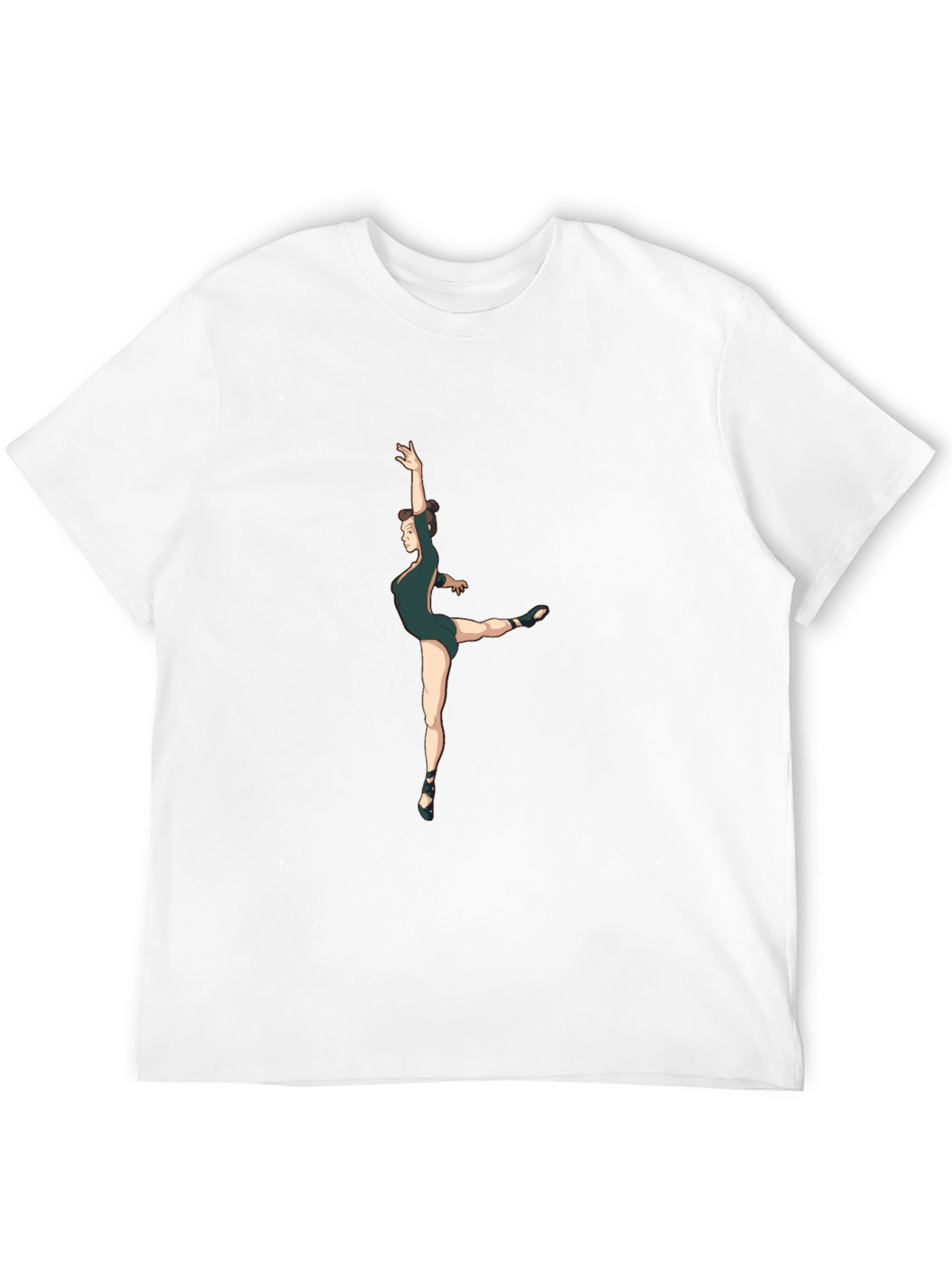 Ballet Dancer Graphic Black T-Shirt