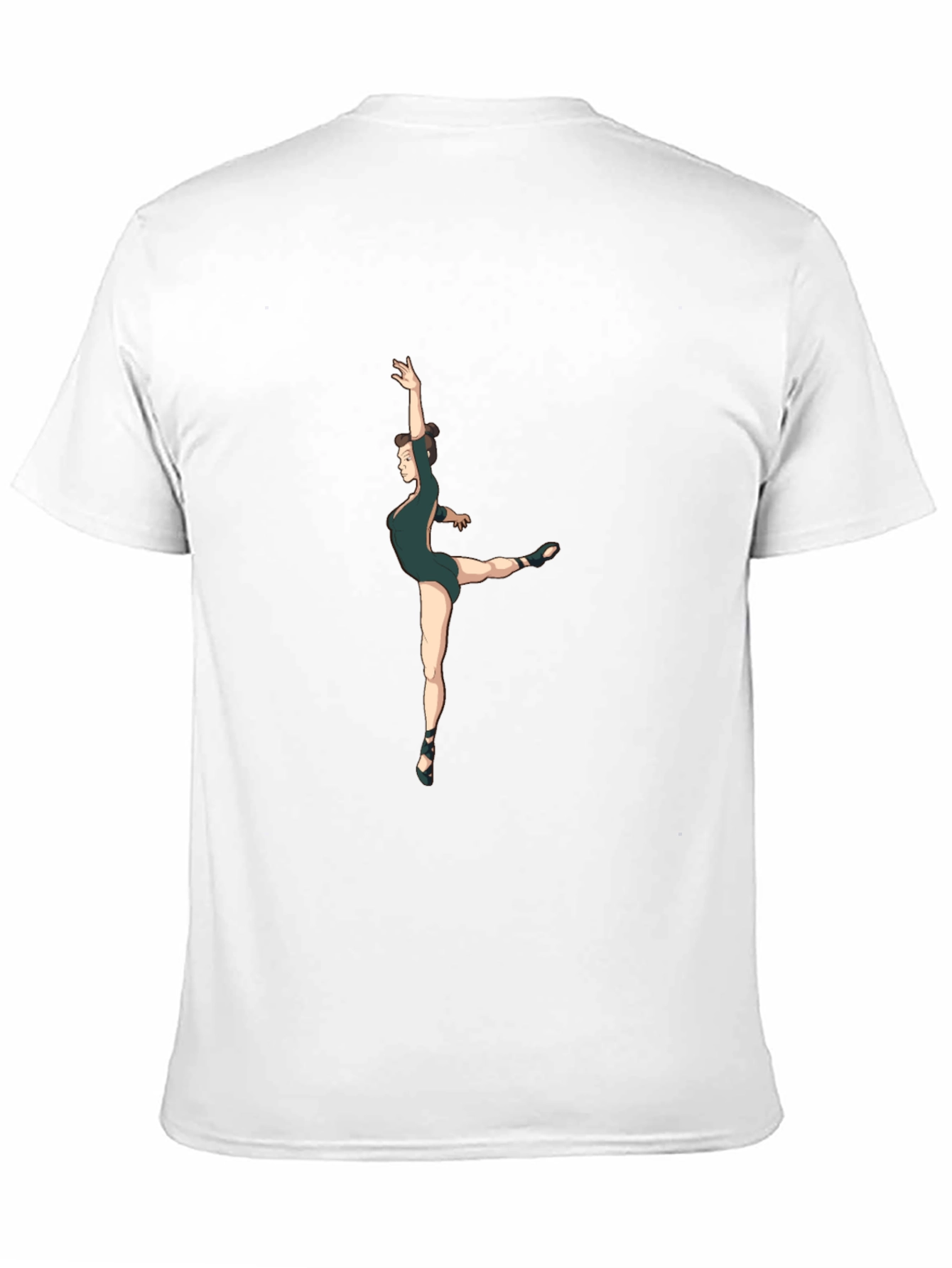 Ballet Dancer Graphic Black T-Shirt