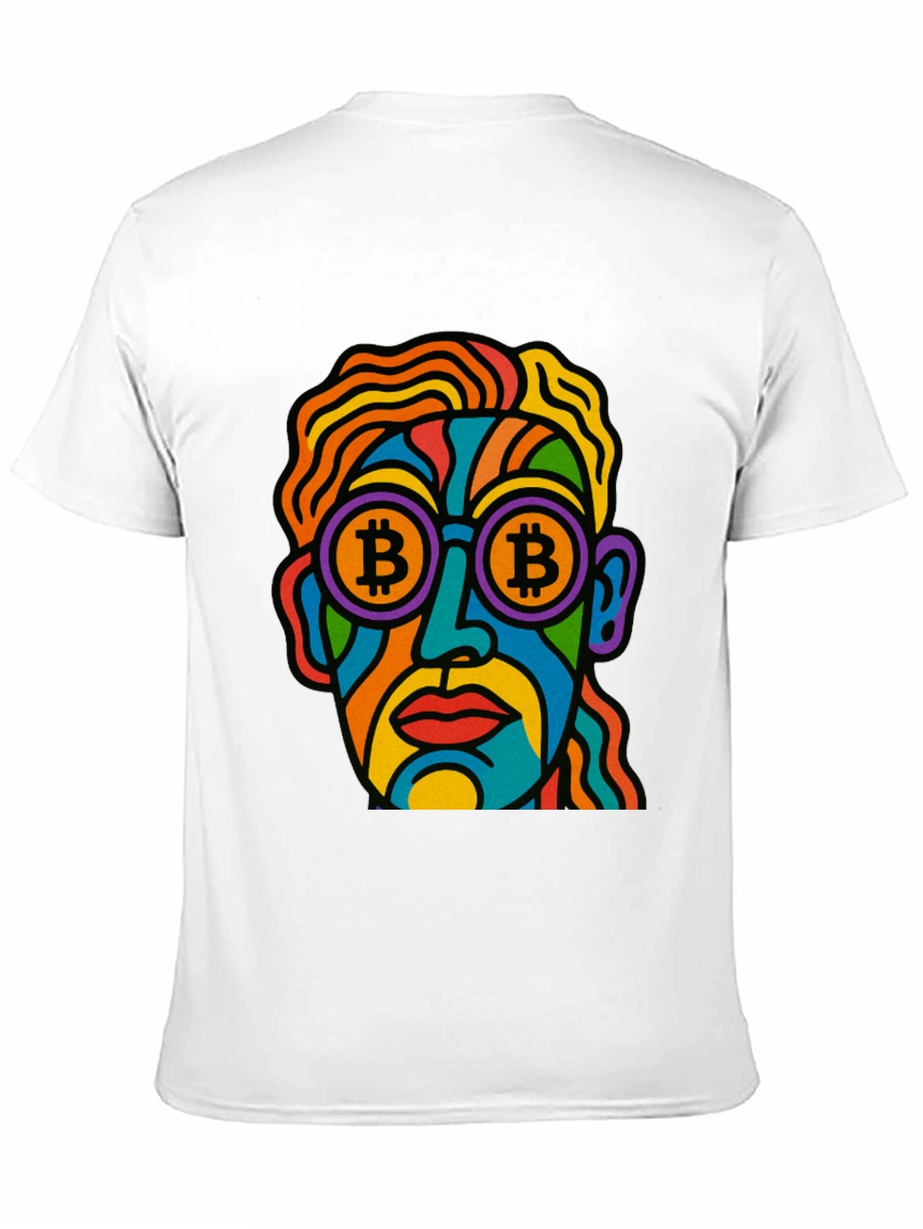 Bitcoin Art T-Shirt - Crypto Enthusiast Style
