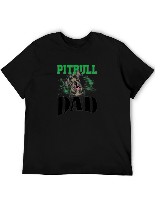 Pitbull Dad T-Shirt - Perfect Gift for Dog Lovers!