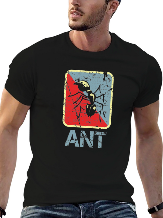 Retro Ant Graphic T-Shirt