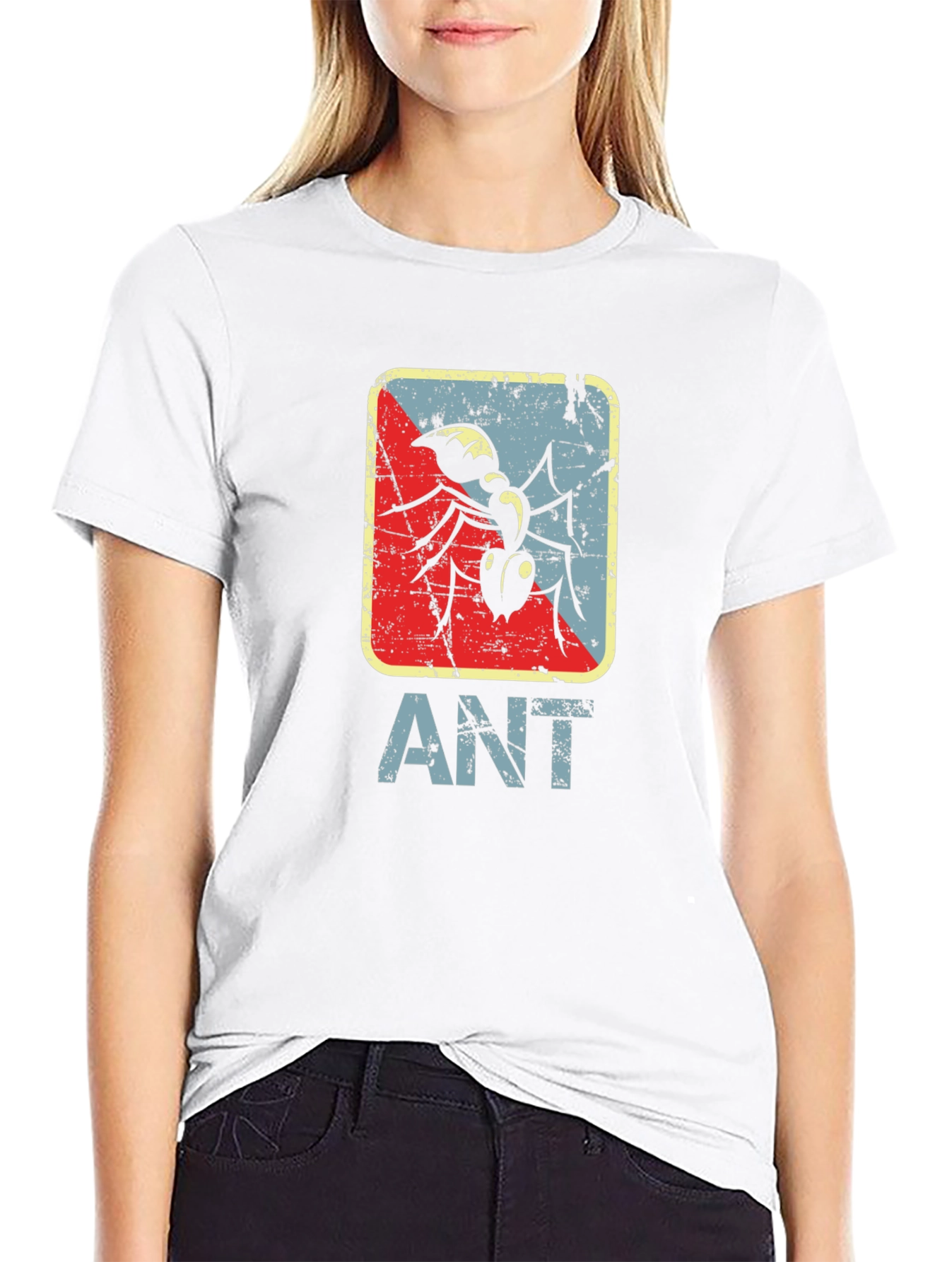 Retro Ant Graphic T-Shirt