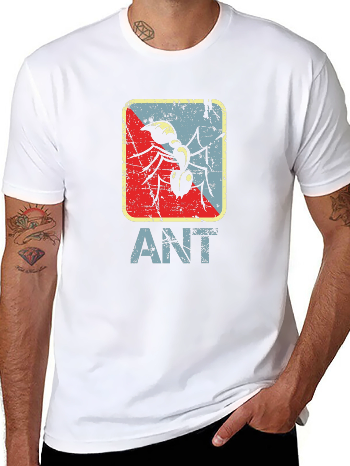 Retro Ant Graphic T-Shirt