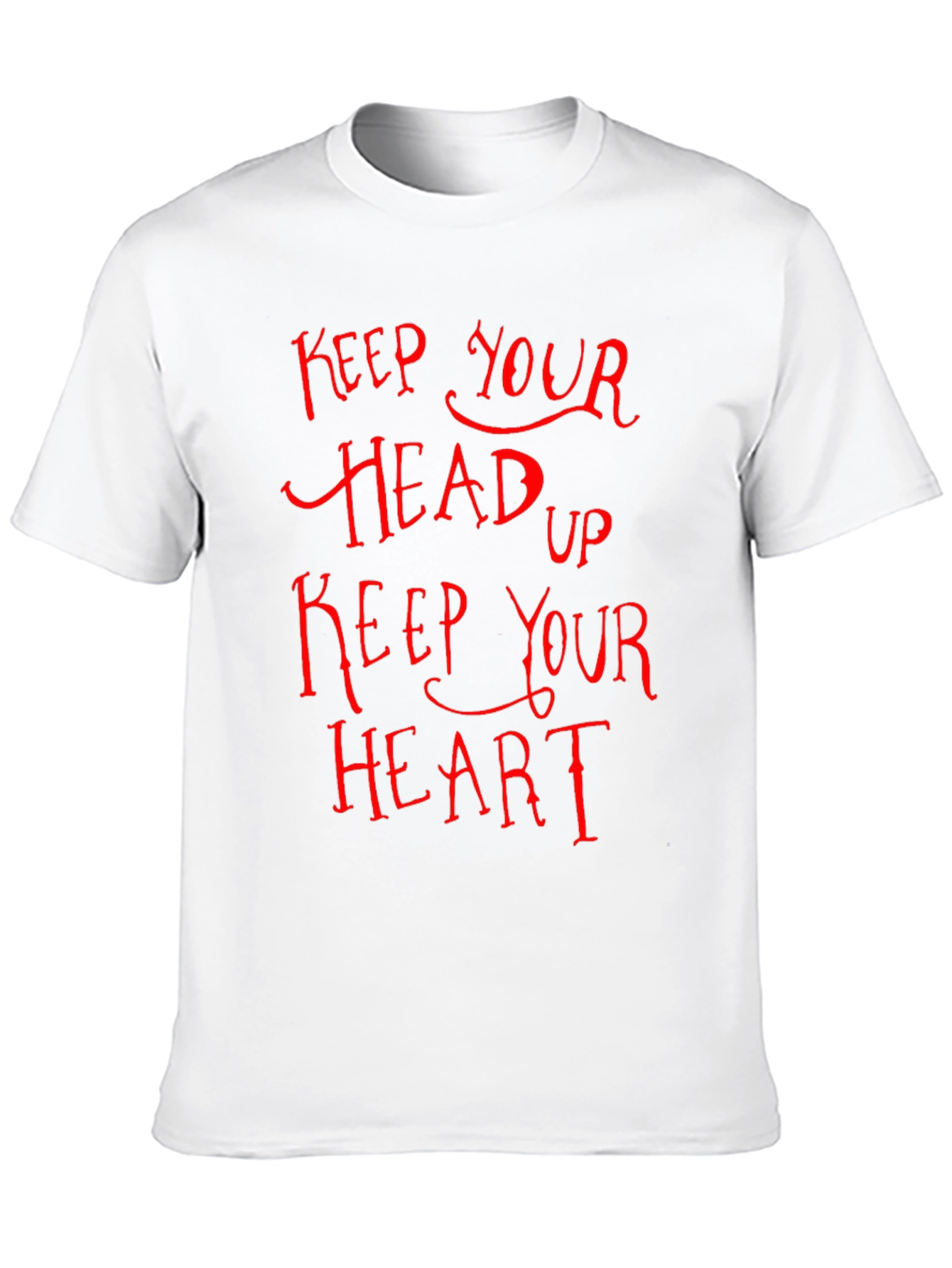 Keep Your Head Up Graphic Tee - Black
