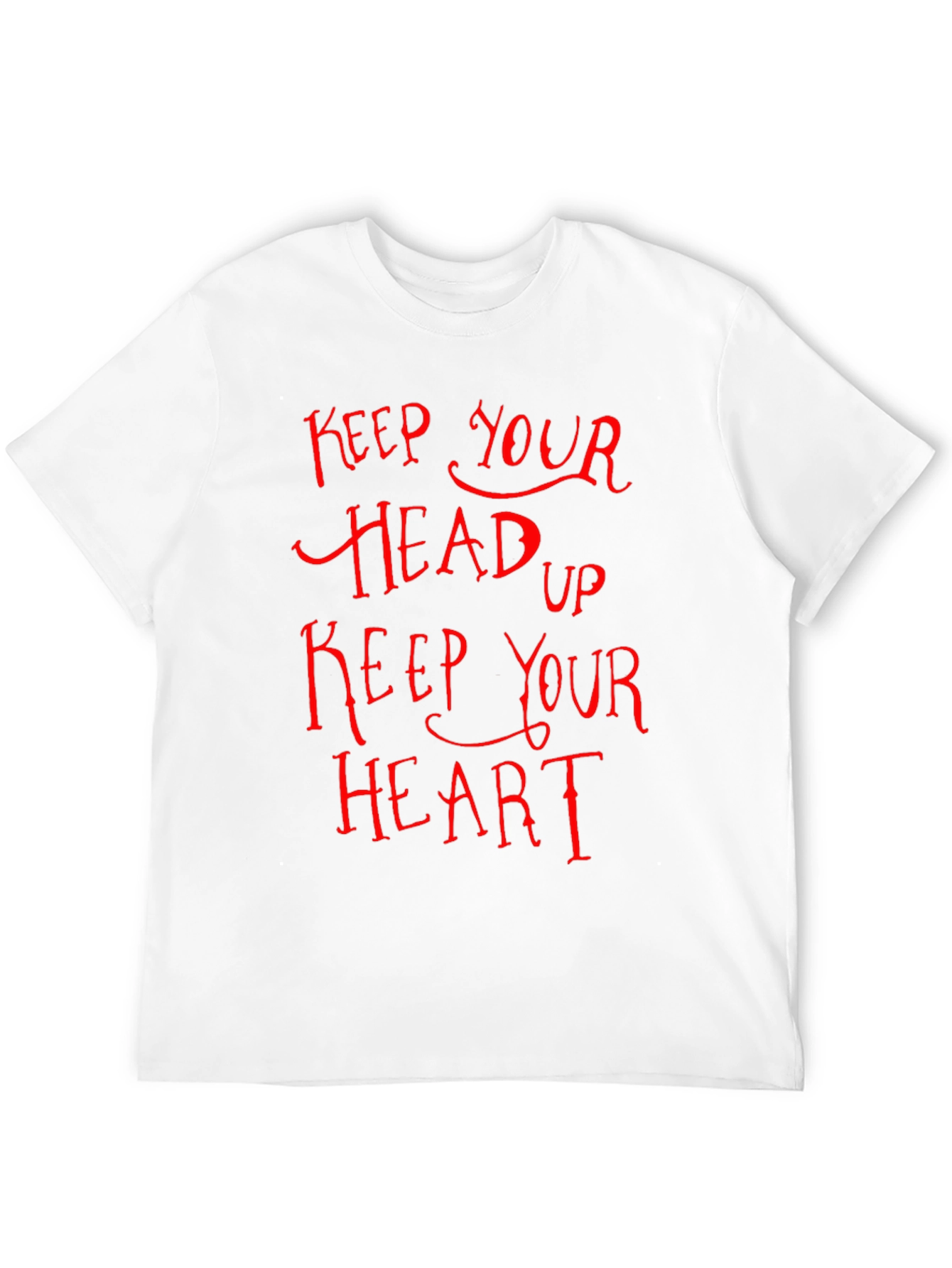 Keep Your Head Up Graphic Tee - Black