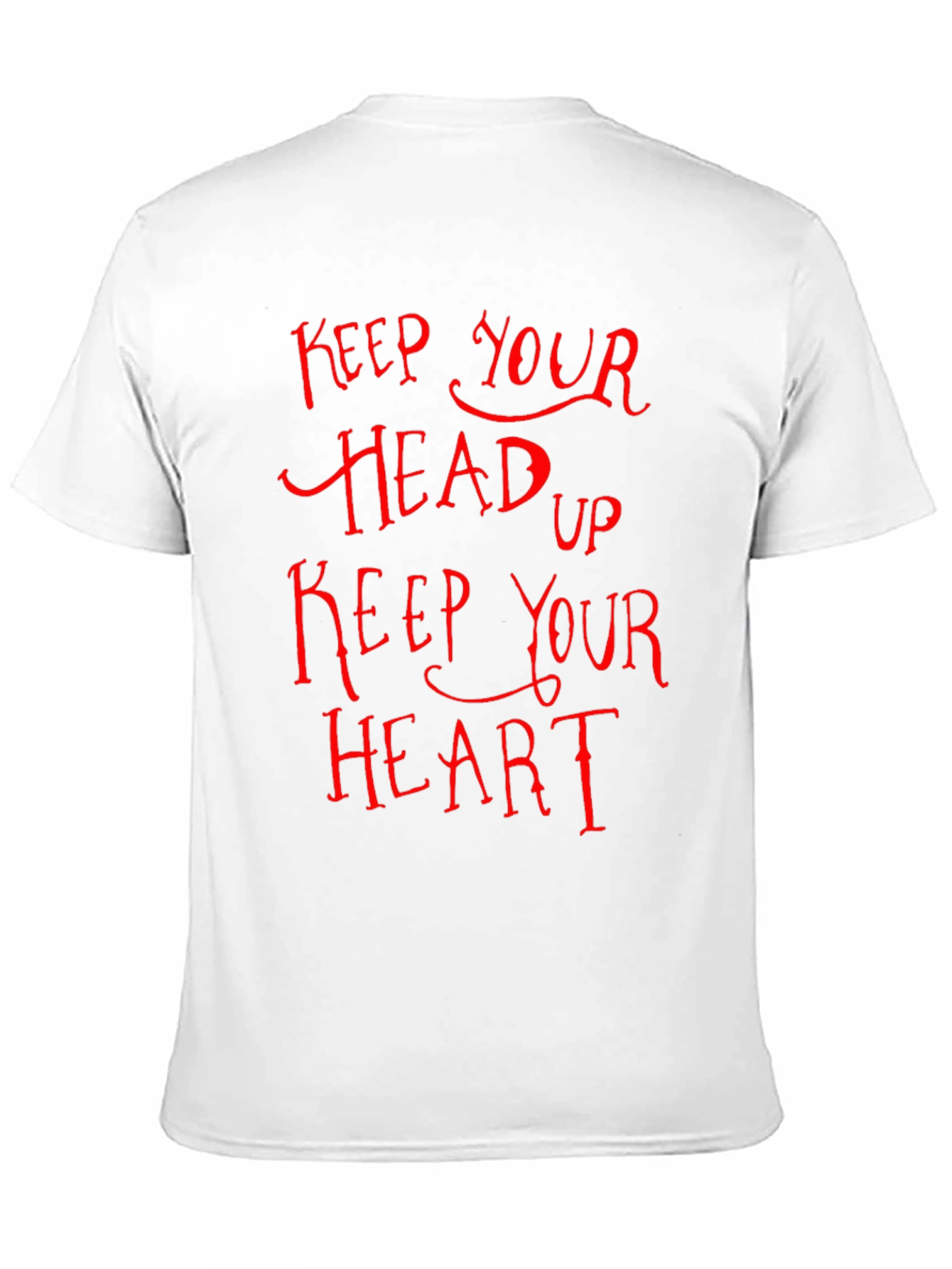Keep Your Head Up Graphic Tee - Black