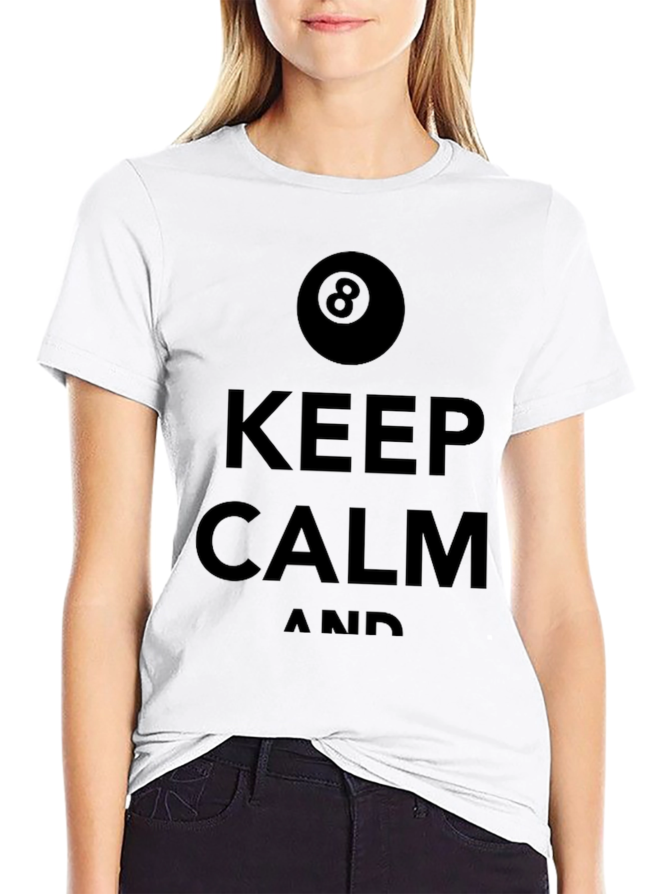 Keep Calm 8 Ball T-Shirt