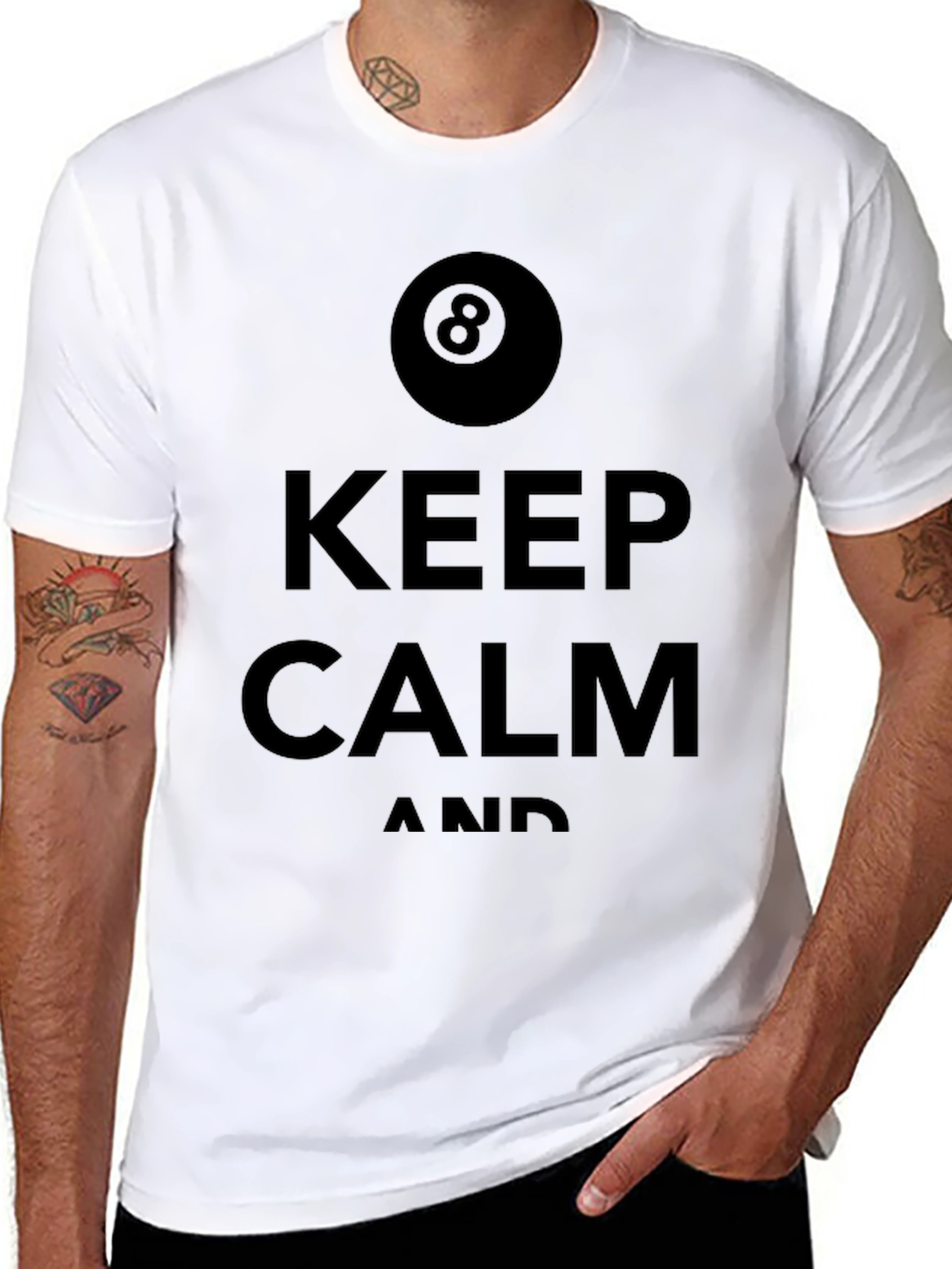 Keep Calm 8 Ball T-Shirt