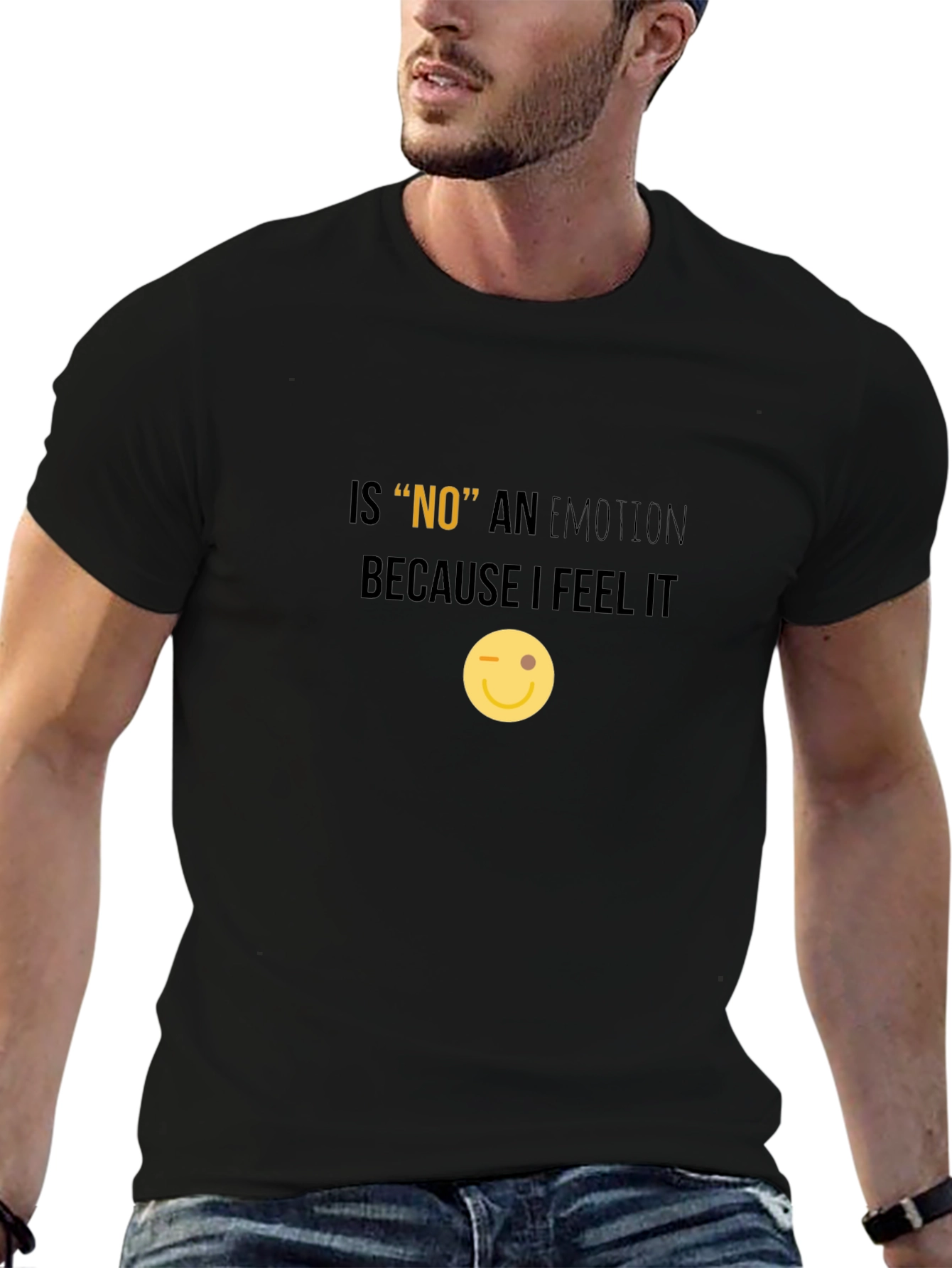 Funny NO Emotion T-Shirt