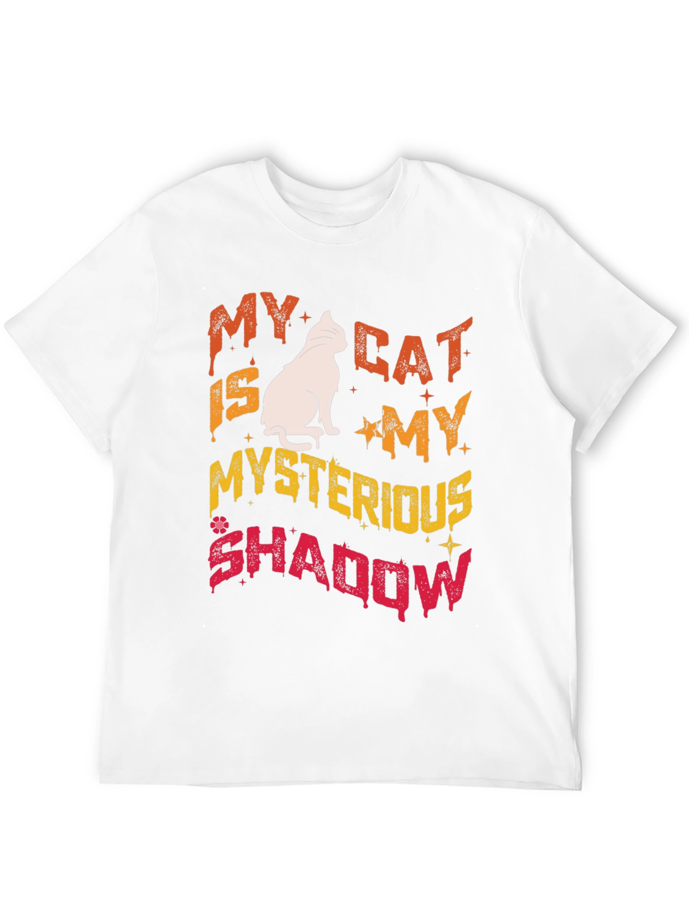 My Cat Is My Mysterious Shadow T-Shirt