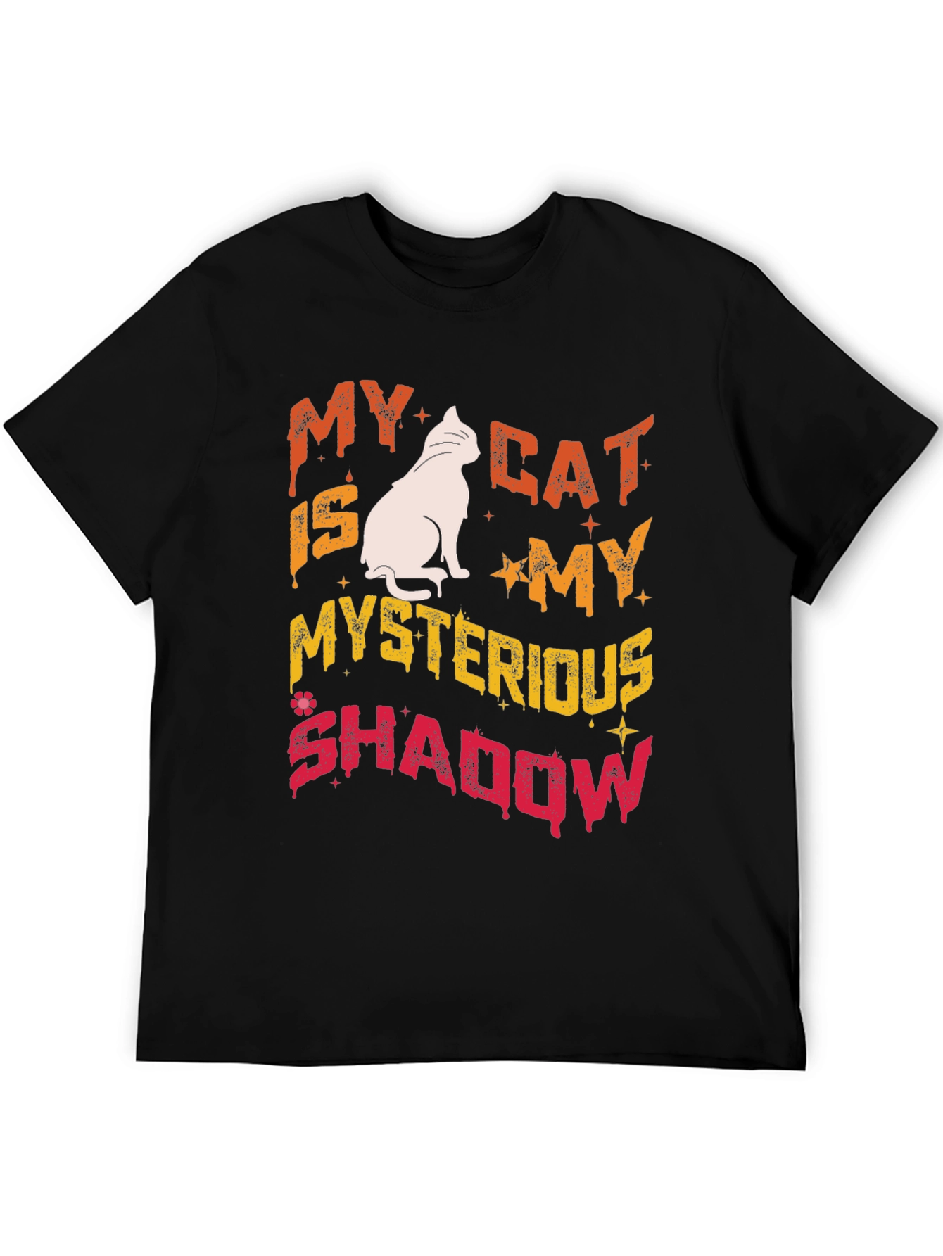 My Cat Is My Mysterious Shadow T-Shirt