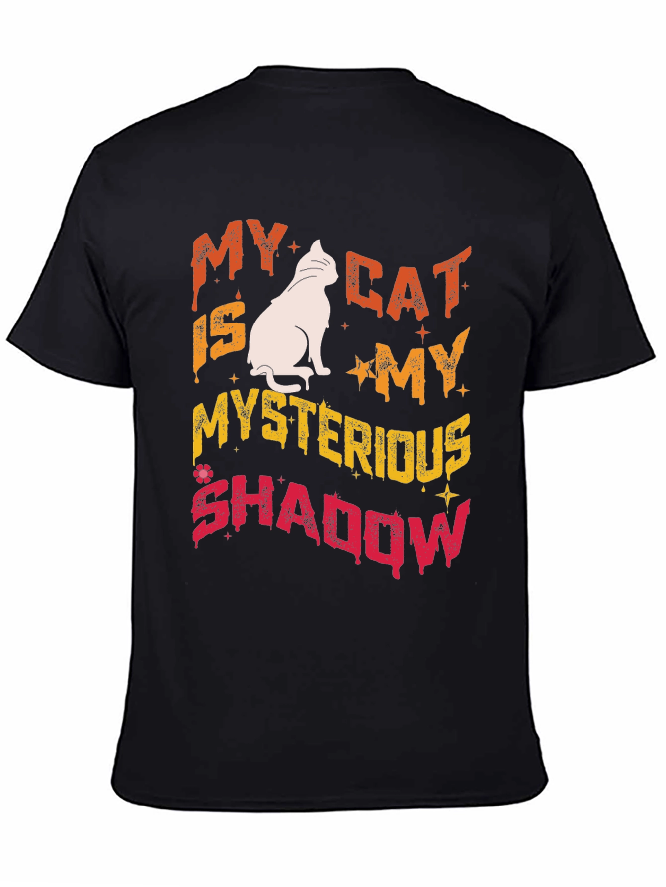 My Cat Is My Mysterious Shadow T-Shirt