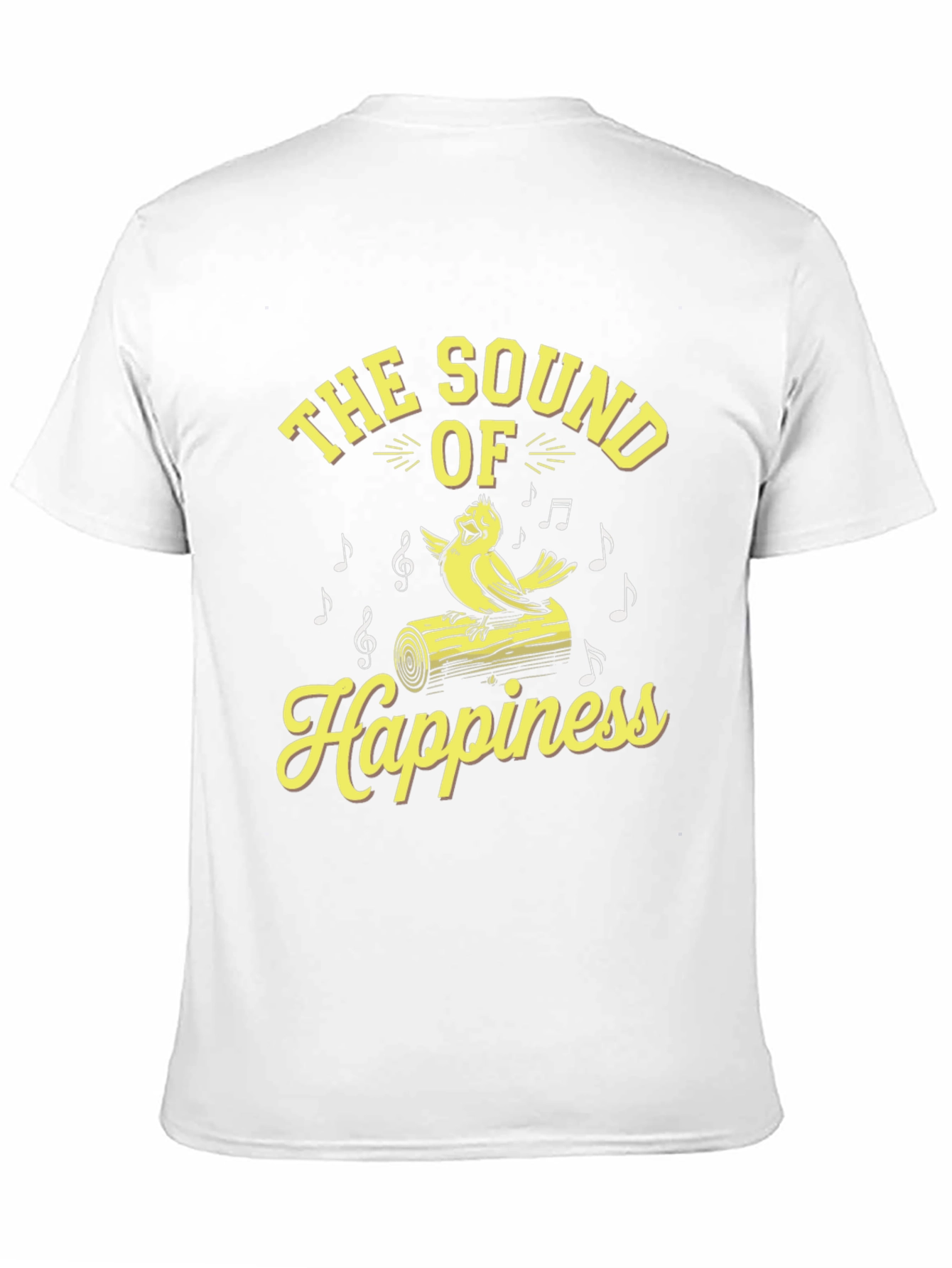 Sound of Happiness T-Shirt - Bird Graphic Tee