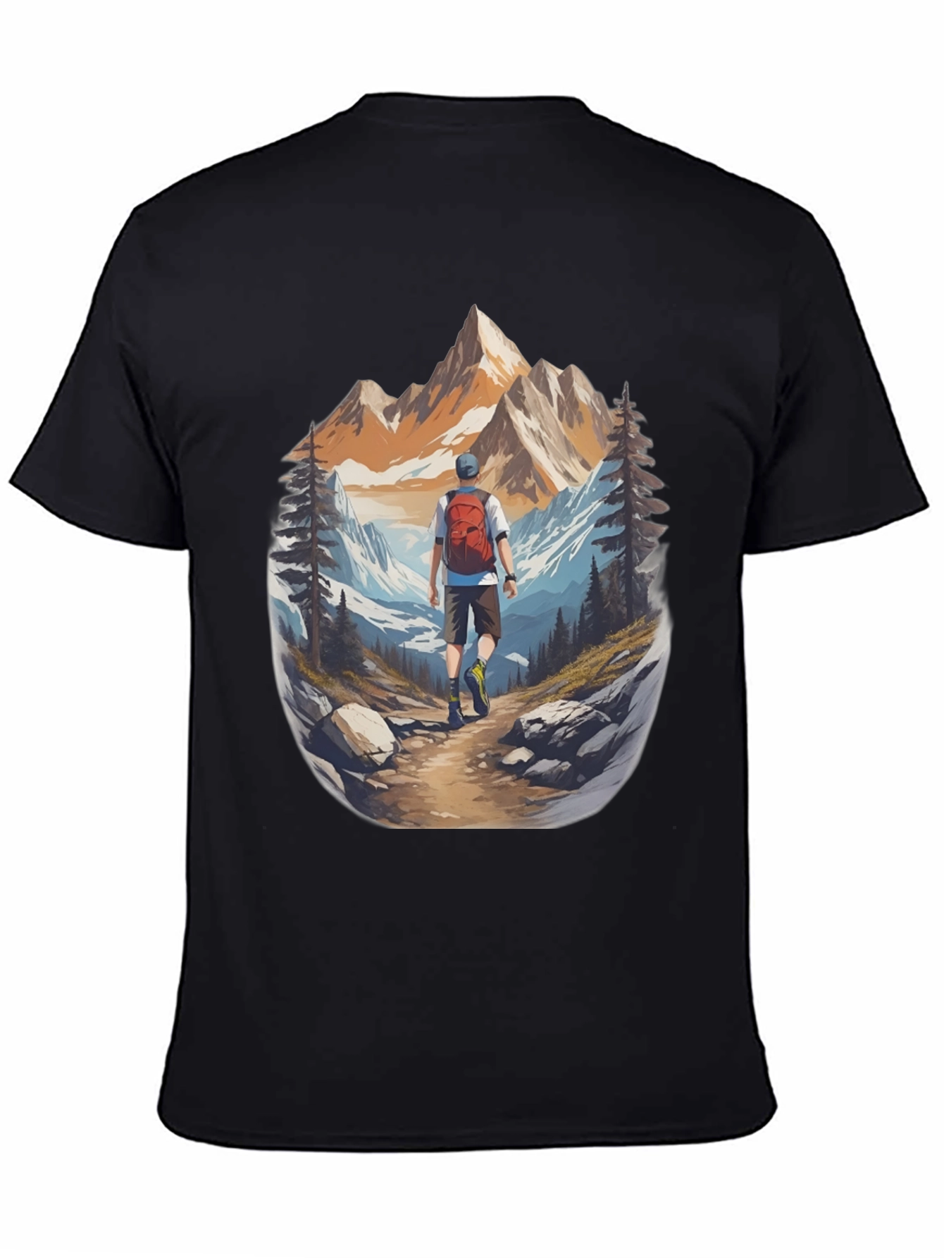 Mountain Hiker Graphic Tee - Adventure Ready!