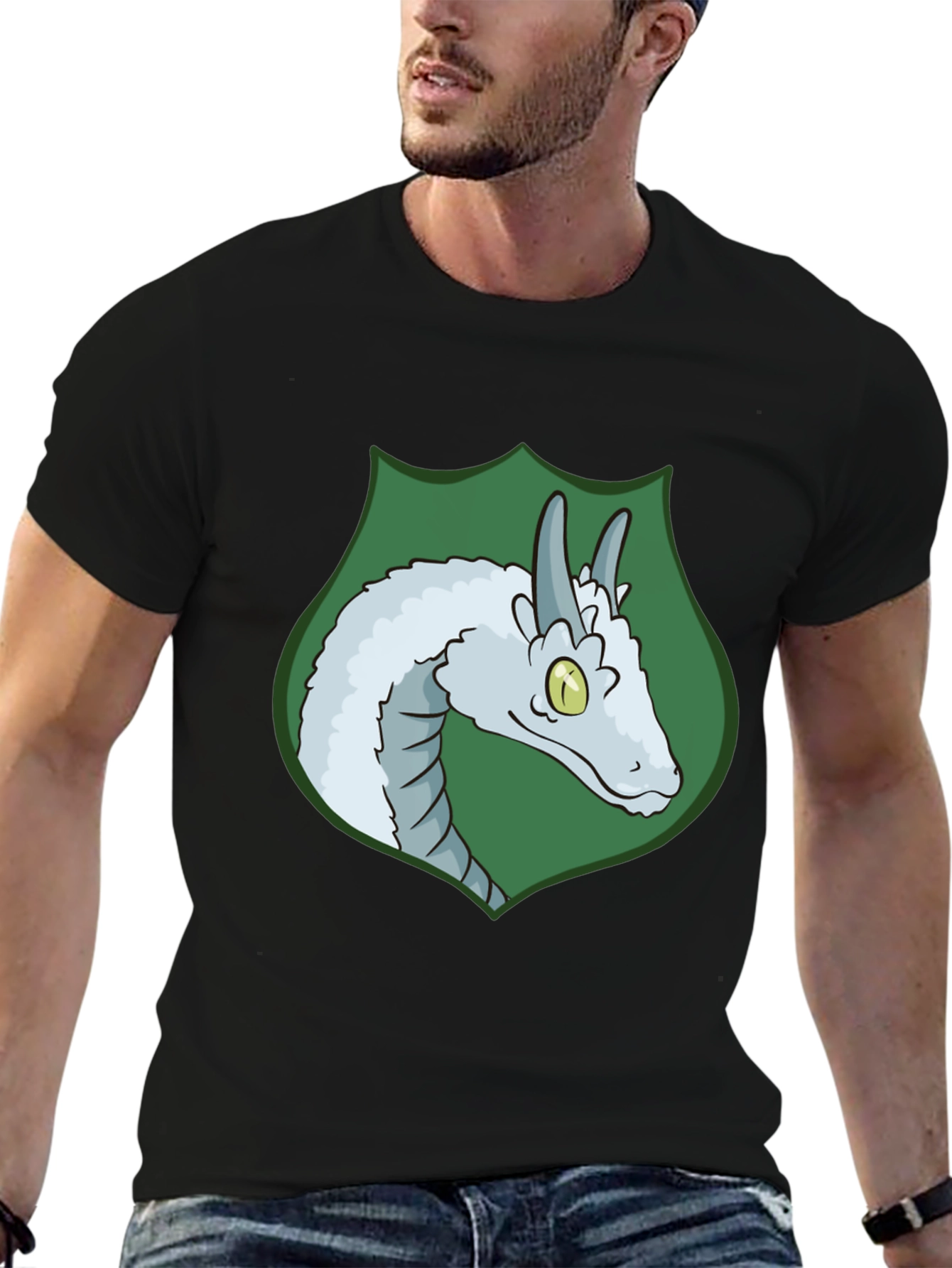 Dragon Crest Black T-Shirt