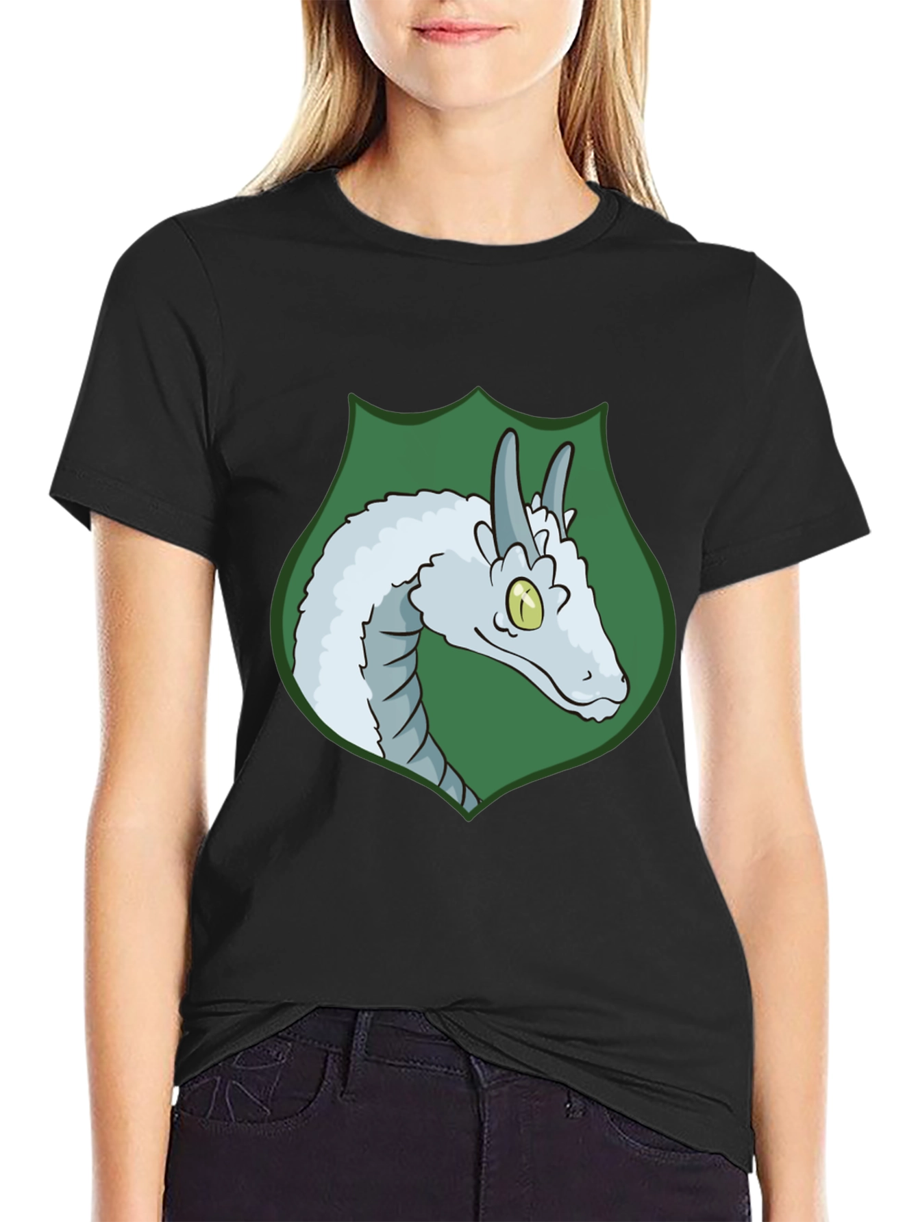 Dragon Crest Black T-Shirt